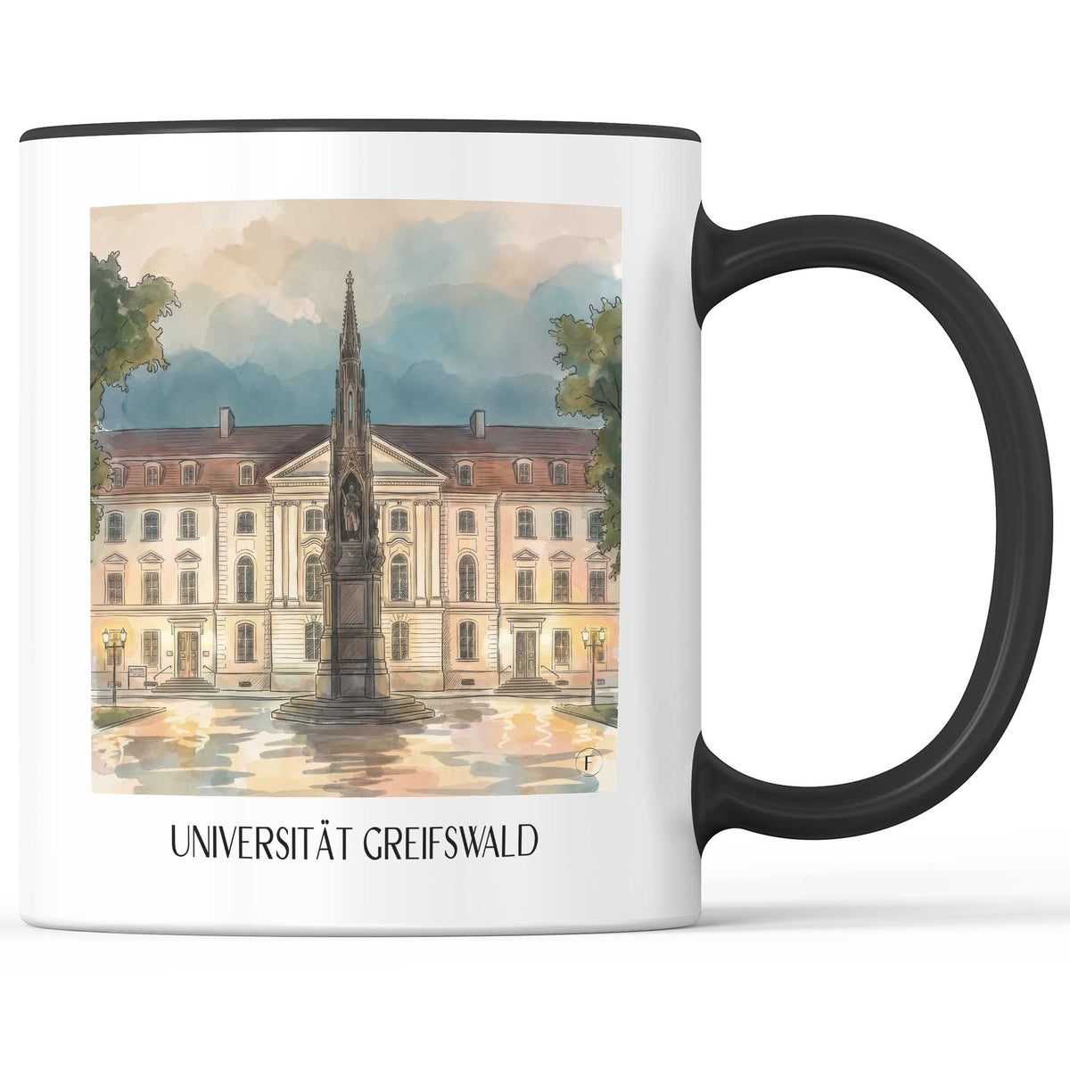 universität--greifswald-deutschland-kaffeebecher-aquarell