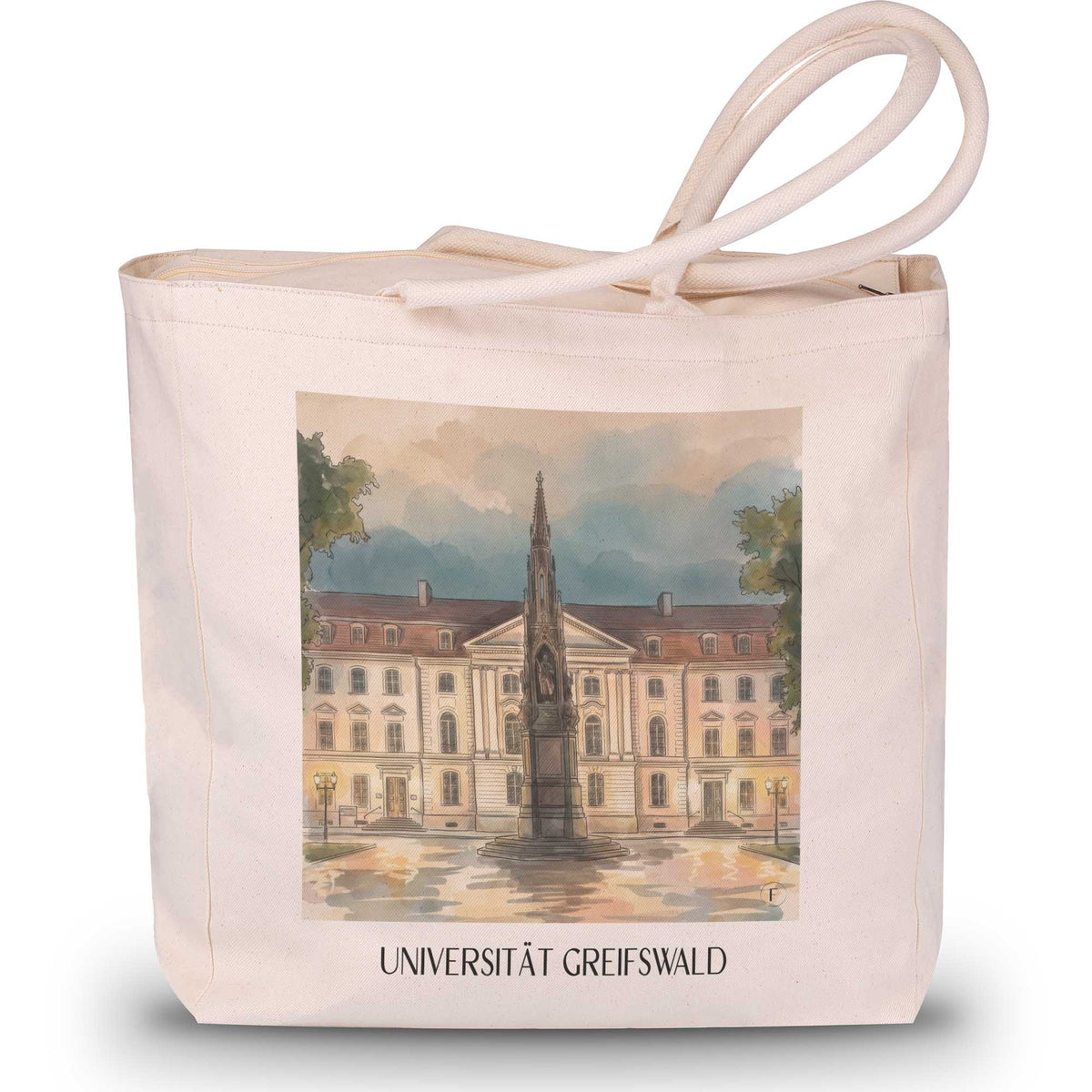universität--greifswald-deutschland-einkaufstasche-aquarell