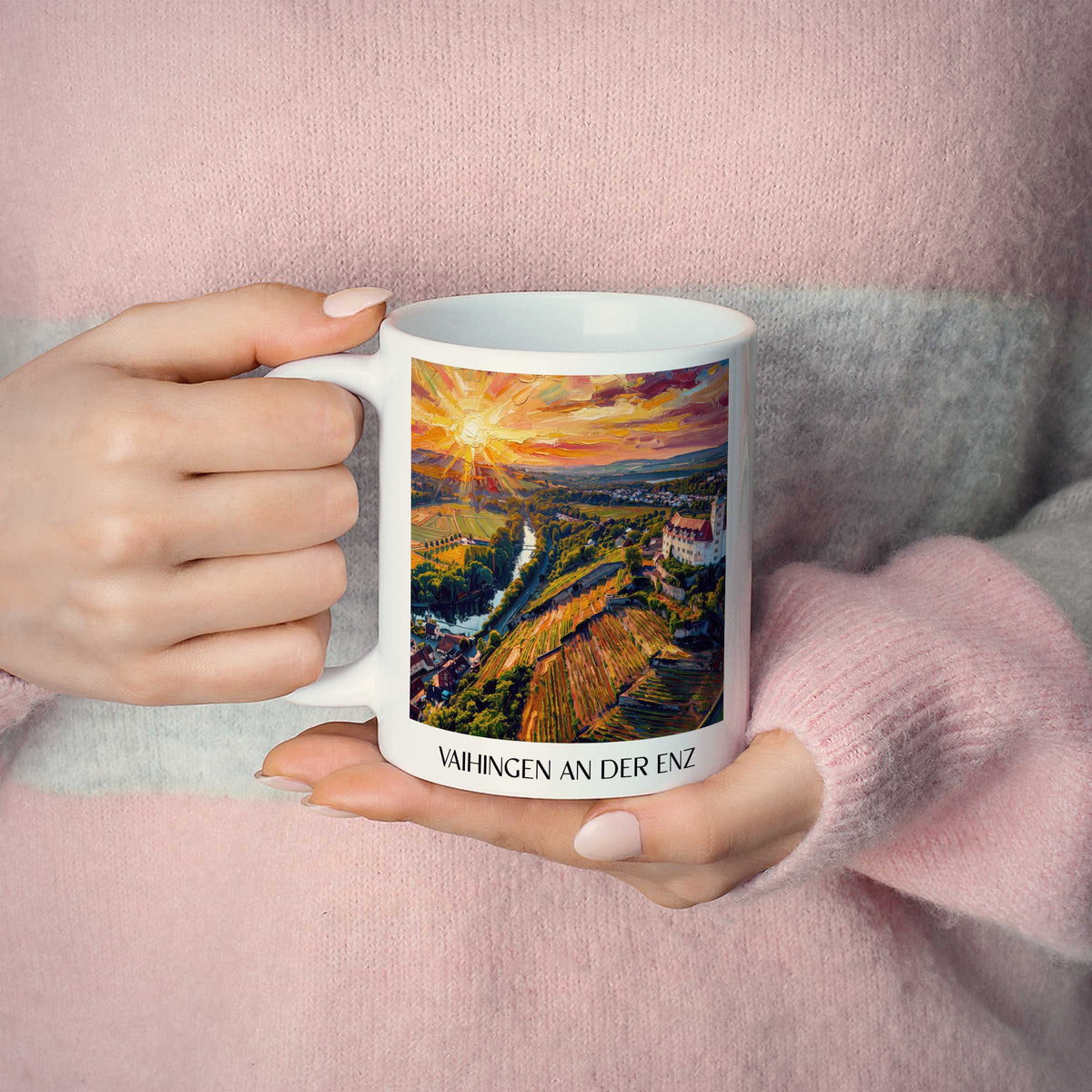 vaihingen-an-der-enz-enztal-deutschland-kaffeebecher-oil-painting-oelgemaelde
