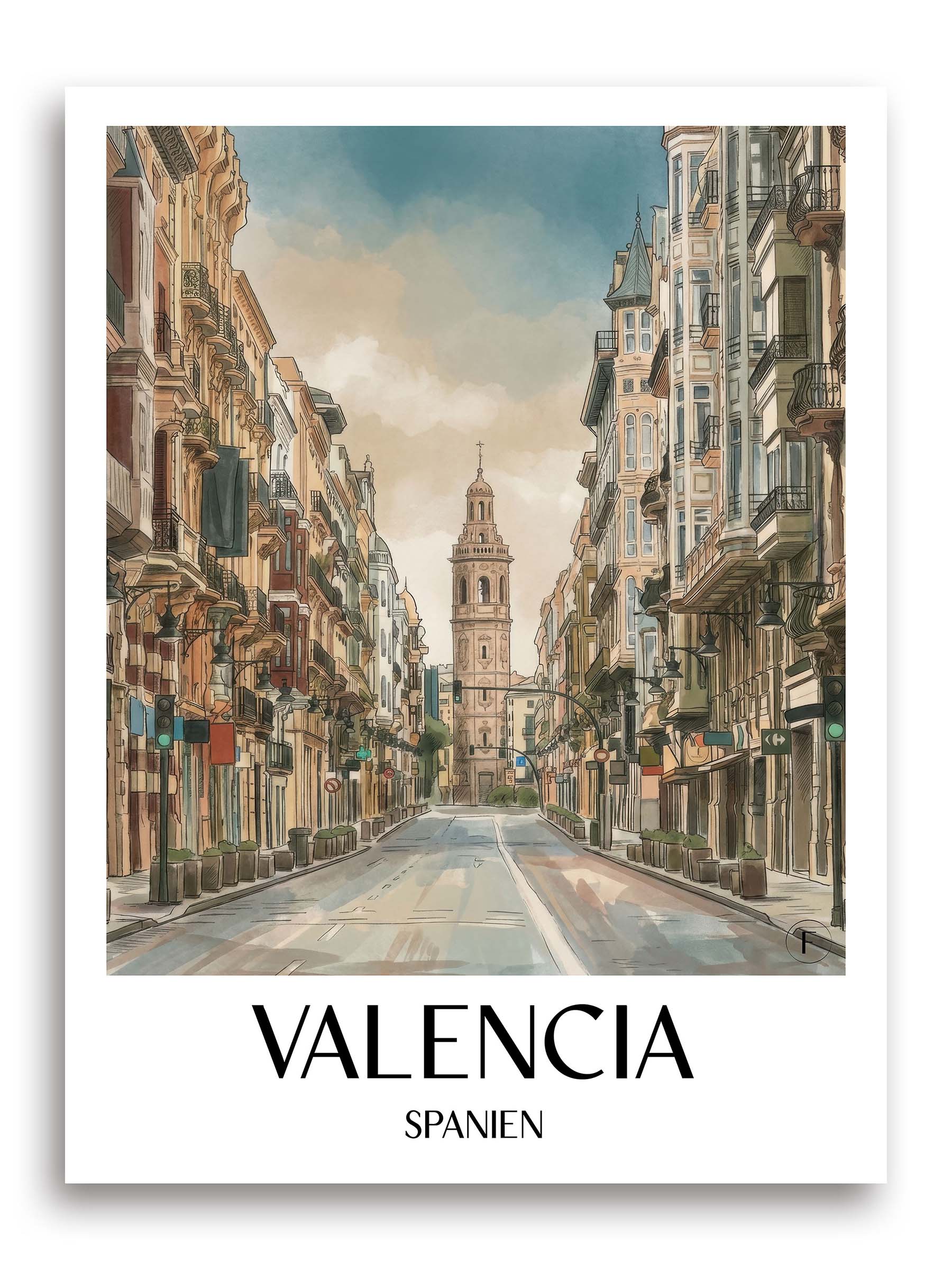 valencia-spanien-spanien-poster-aquarell