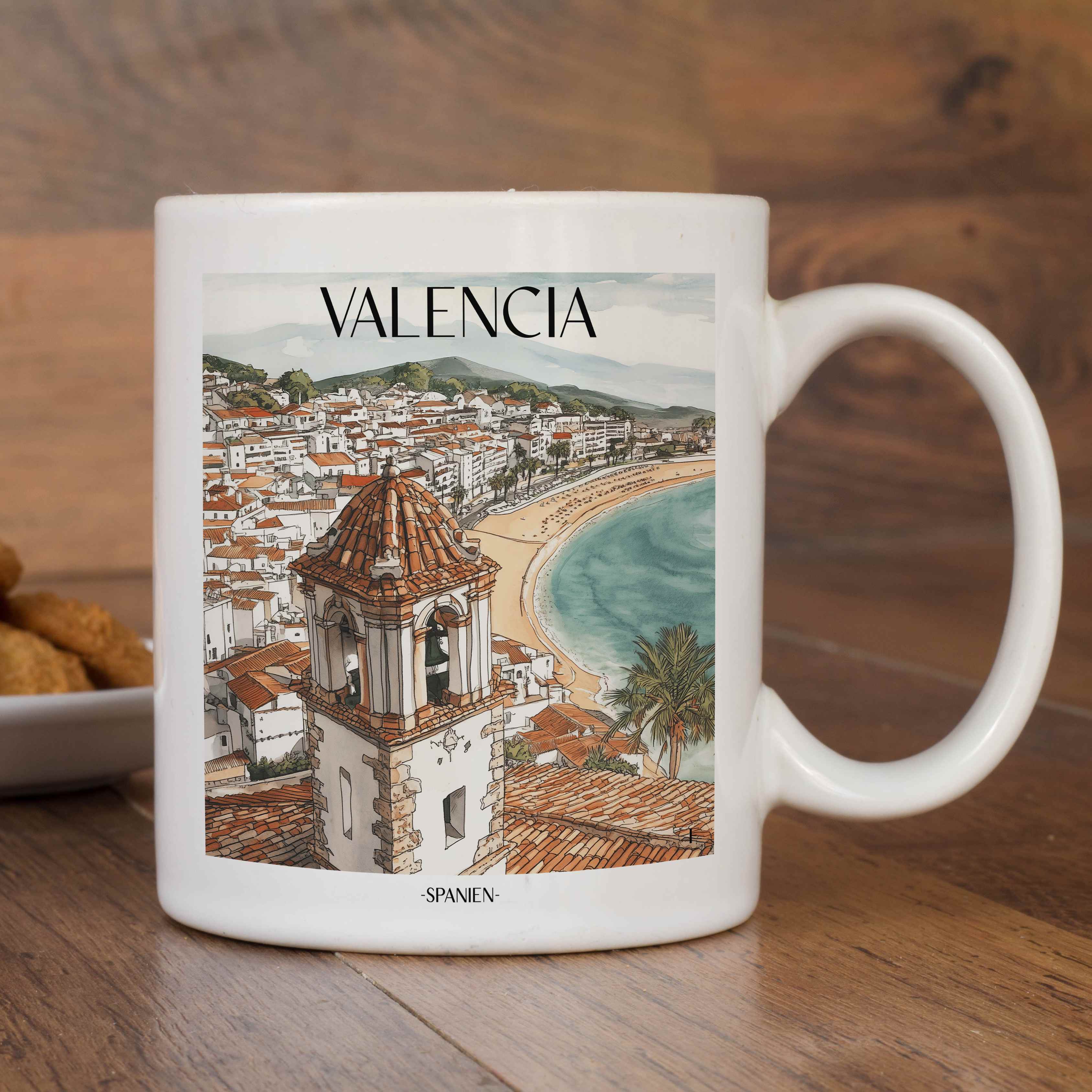 valencia-spanien-einkaufstasche-aquarell