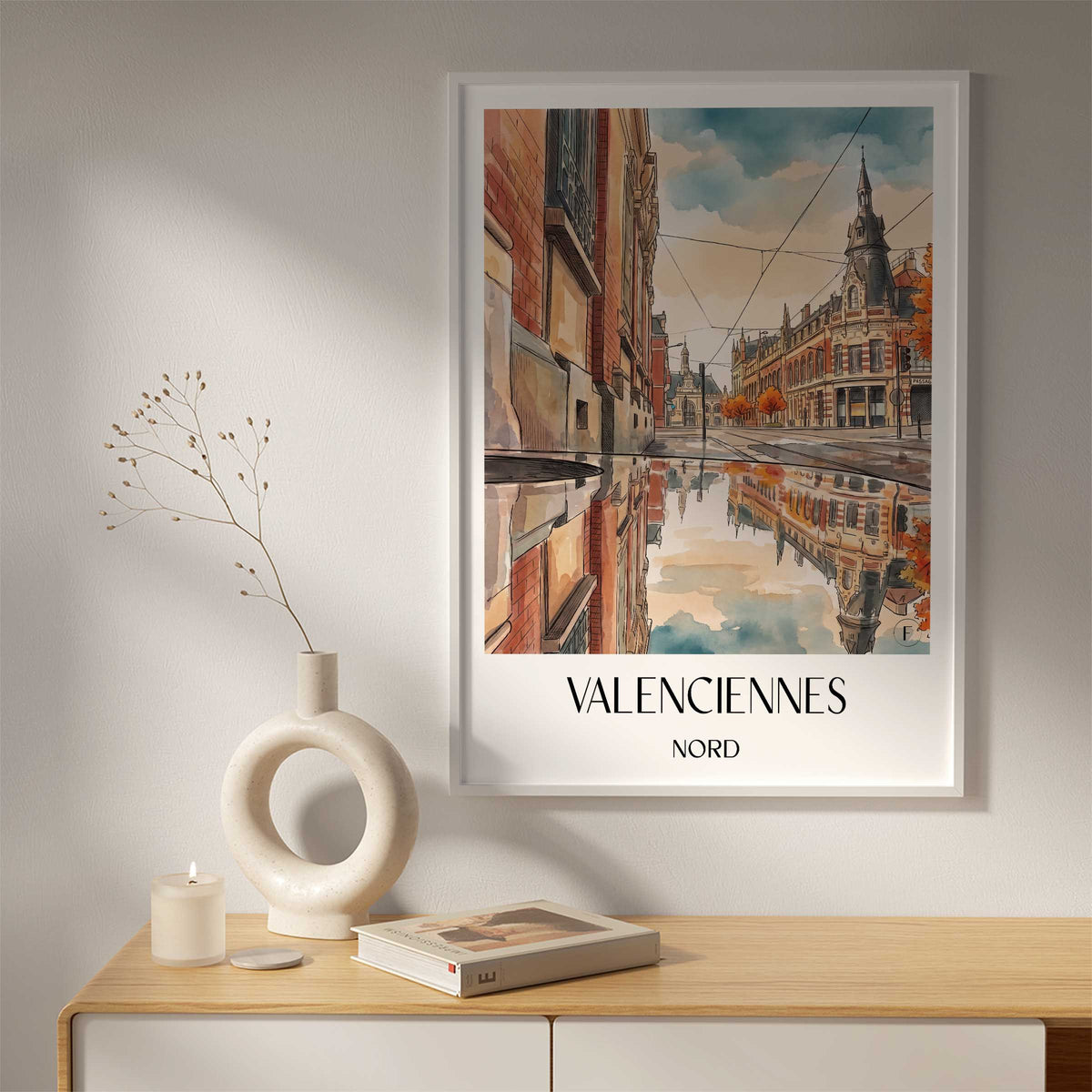 valenciennes-nord-frankreich-poster-aquarell