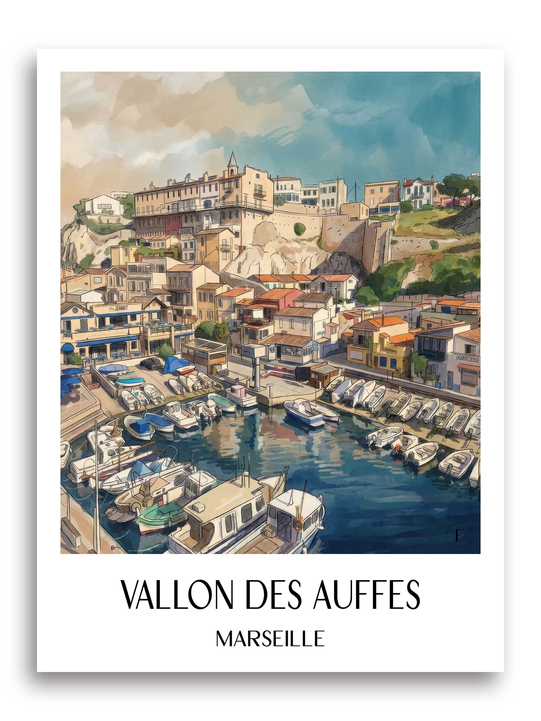 vallon-des-auffes-marseille-frankreich-poster-aquarell