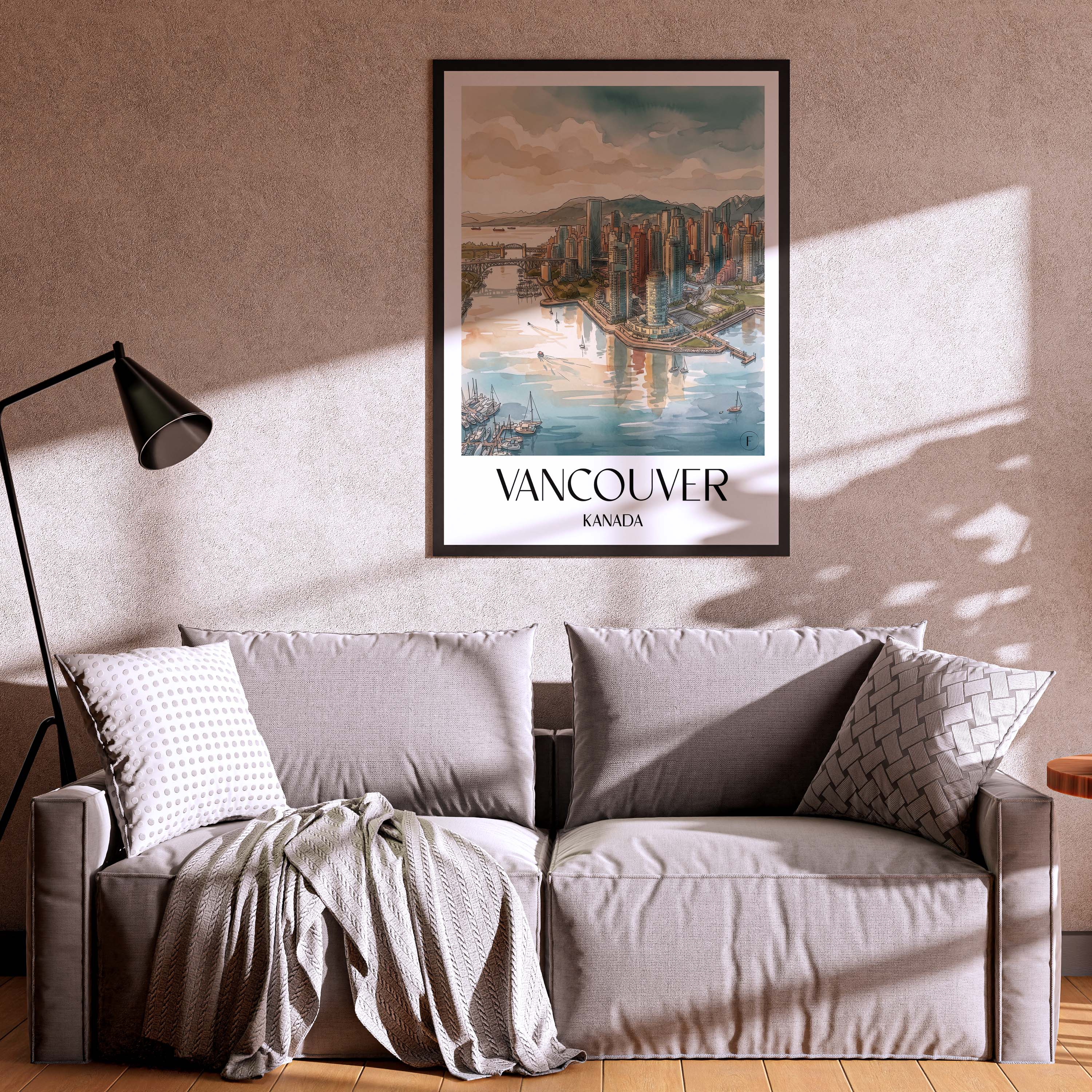 vancouver-kanada-poster-aquarell