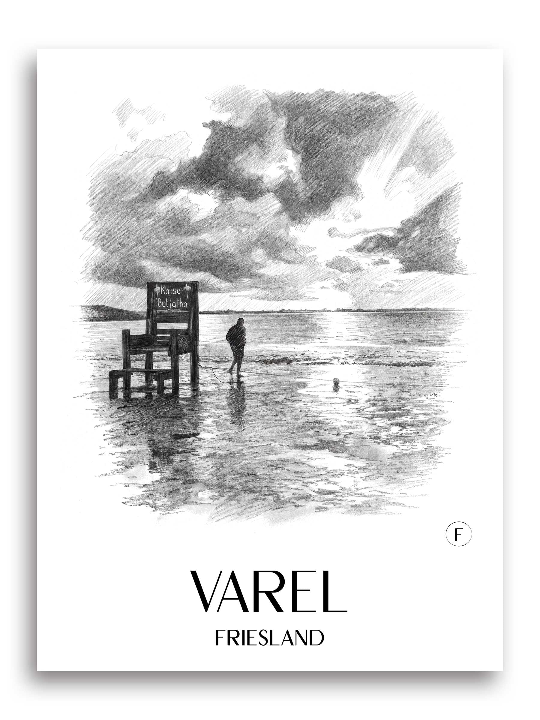 varel-friesland-deutschland-poster-bleistift-zeichnung-drawing