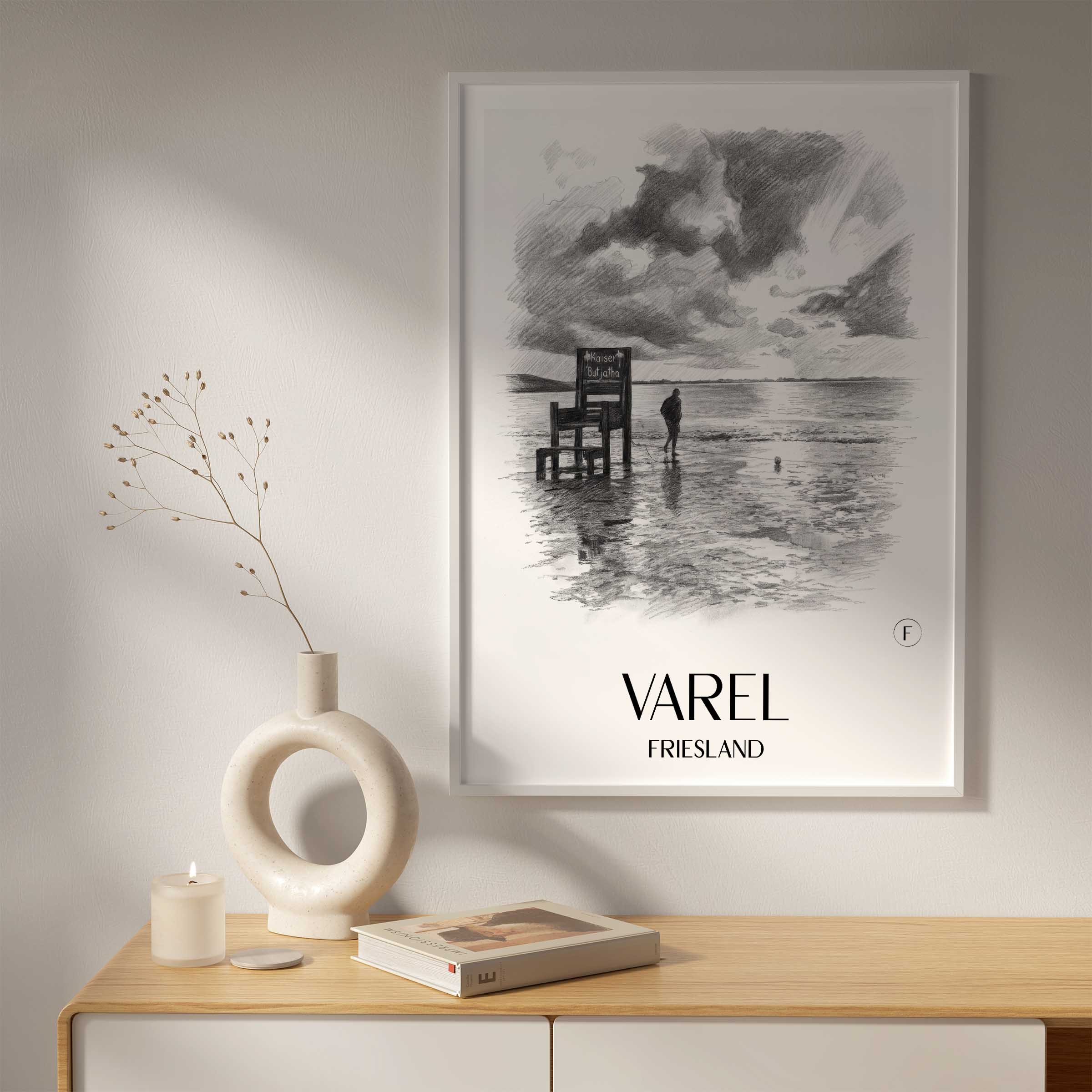 varel-friesland-deutschland-poster-bleistift-zeichnung-drawing