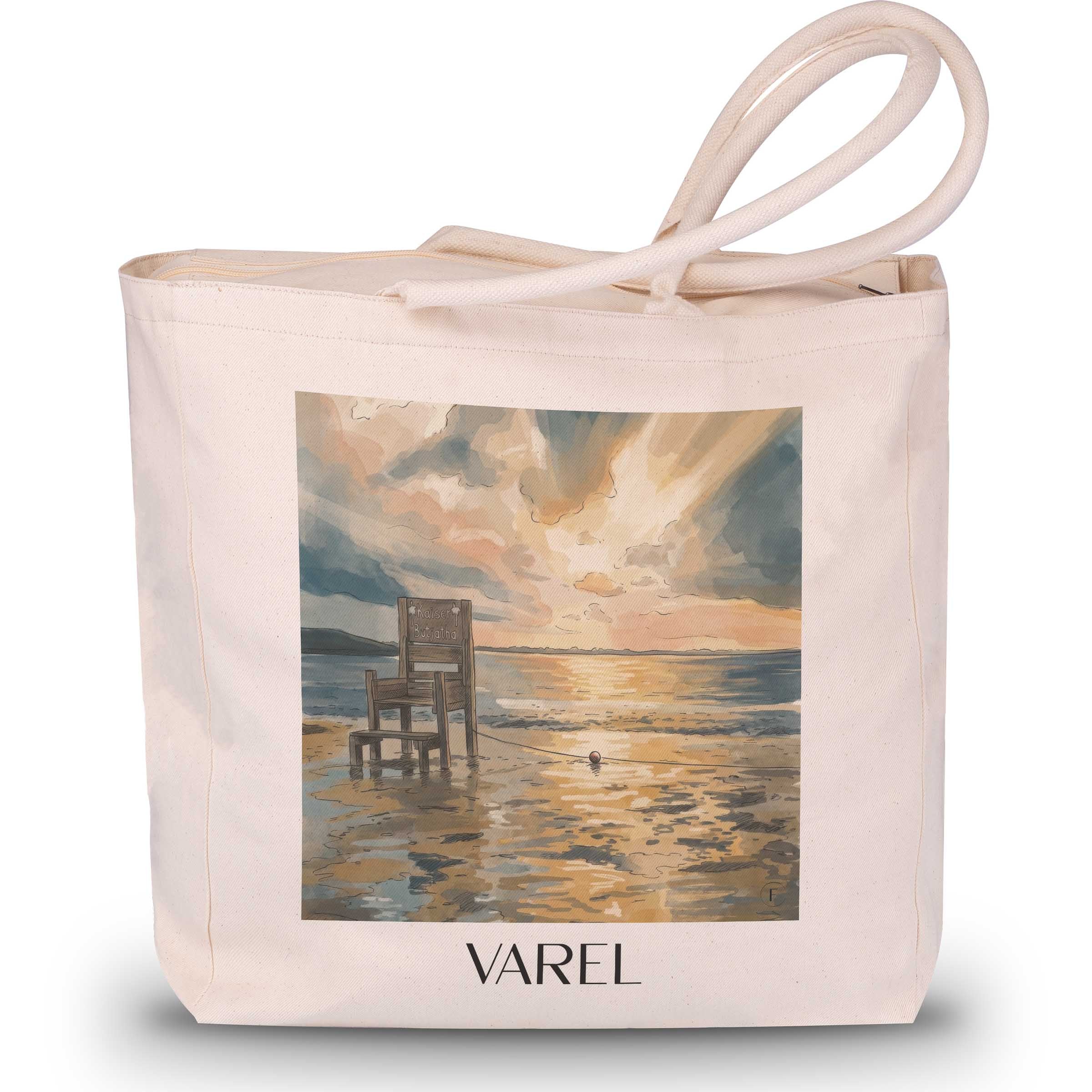 varel-friesland-deutschland-einkaufstasche-aquarell