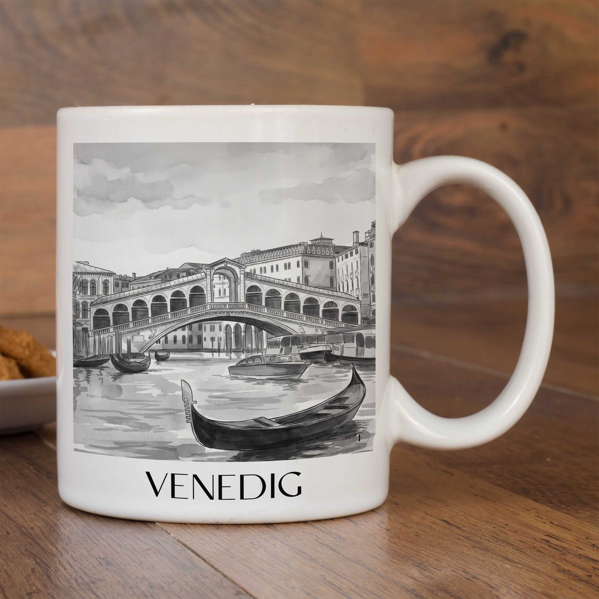 venedig-italien-kaffeebecher-aquarell-schwarz-weiss