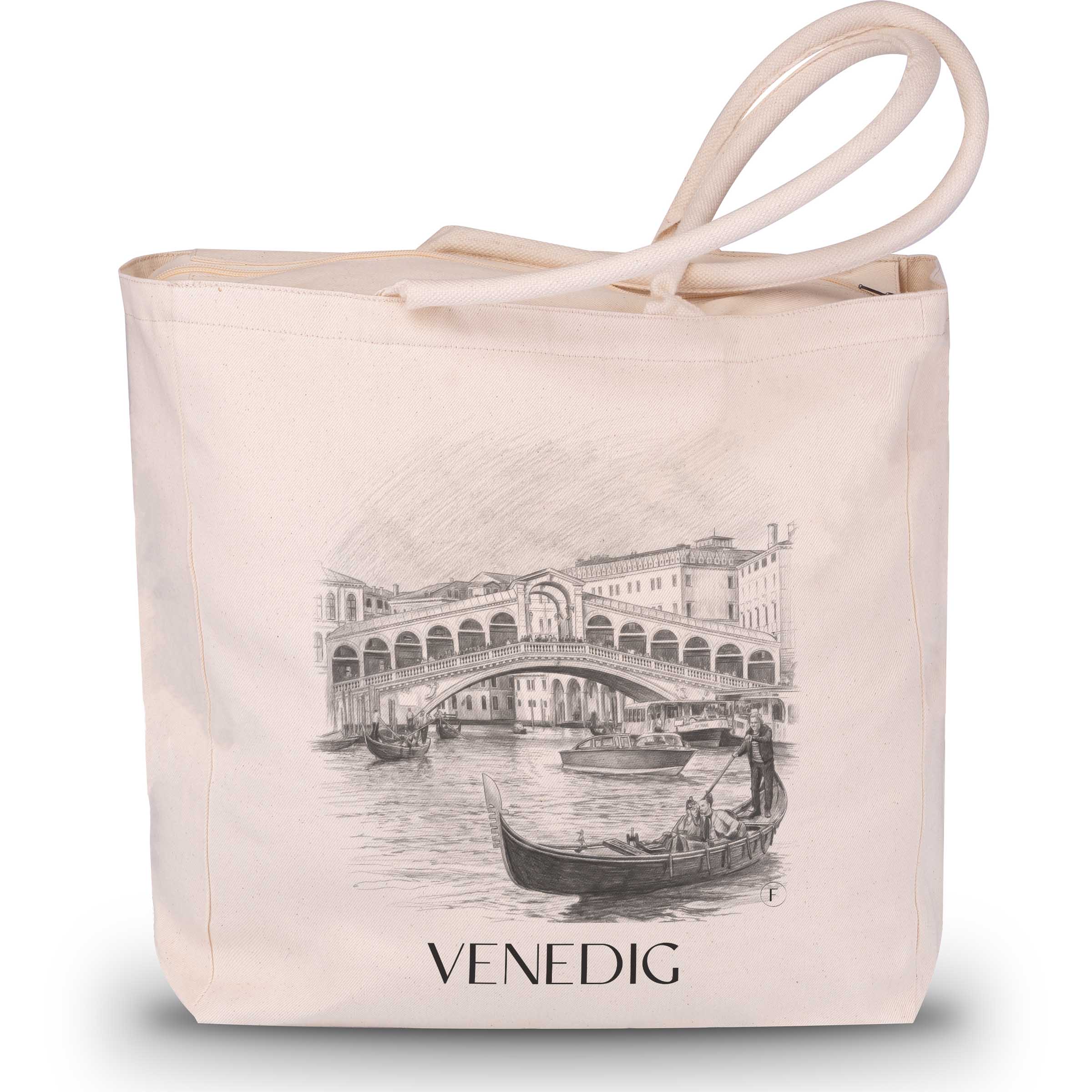 venedig-italien-einkaufstasche-bleistift-zeichnung-drawing