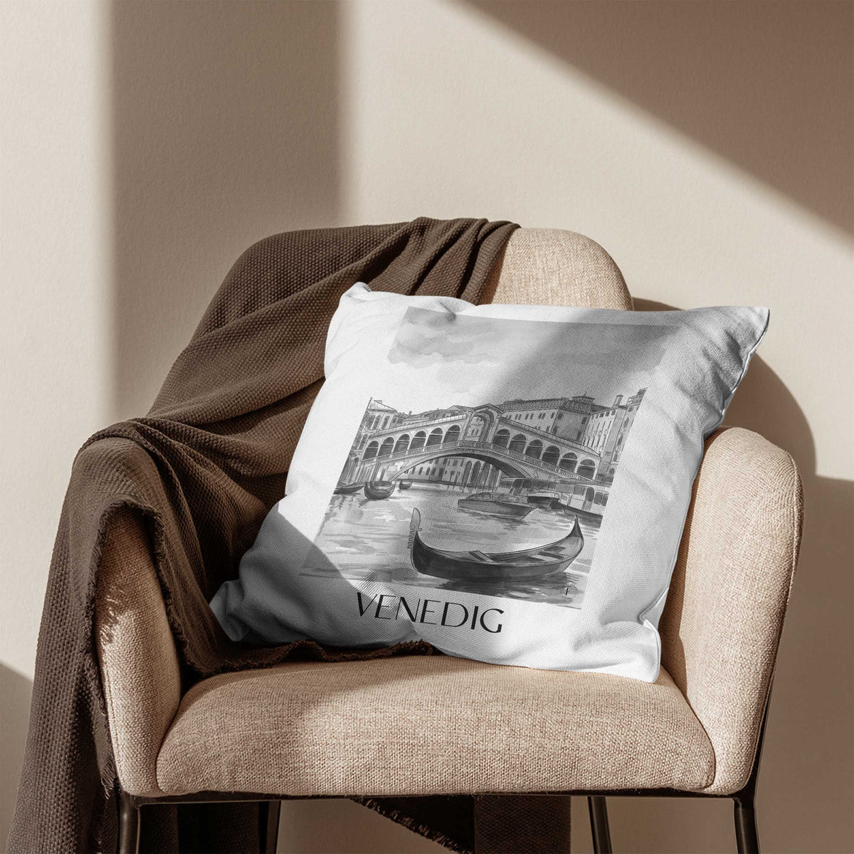 venedig-italien-italien-kissenbezug-aquarell-schwarz-weiss