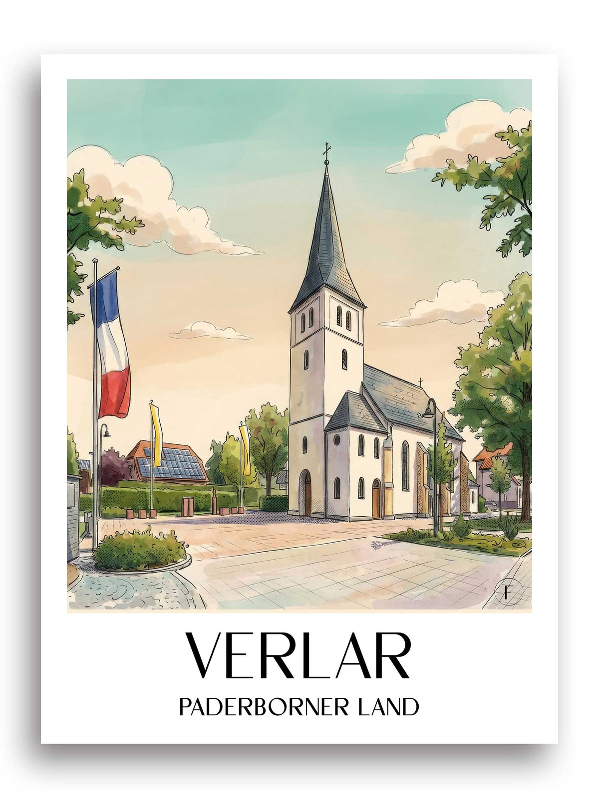 verlar-paderborner-land-deutschland-poster-aquarell