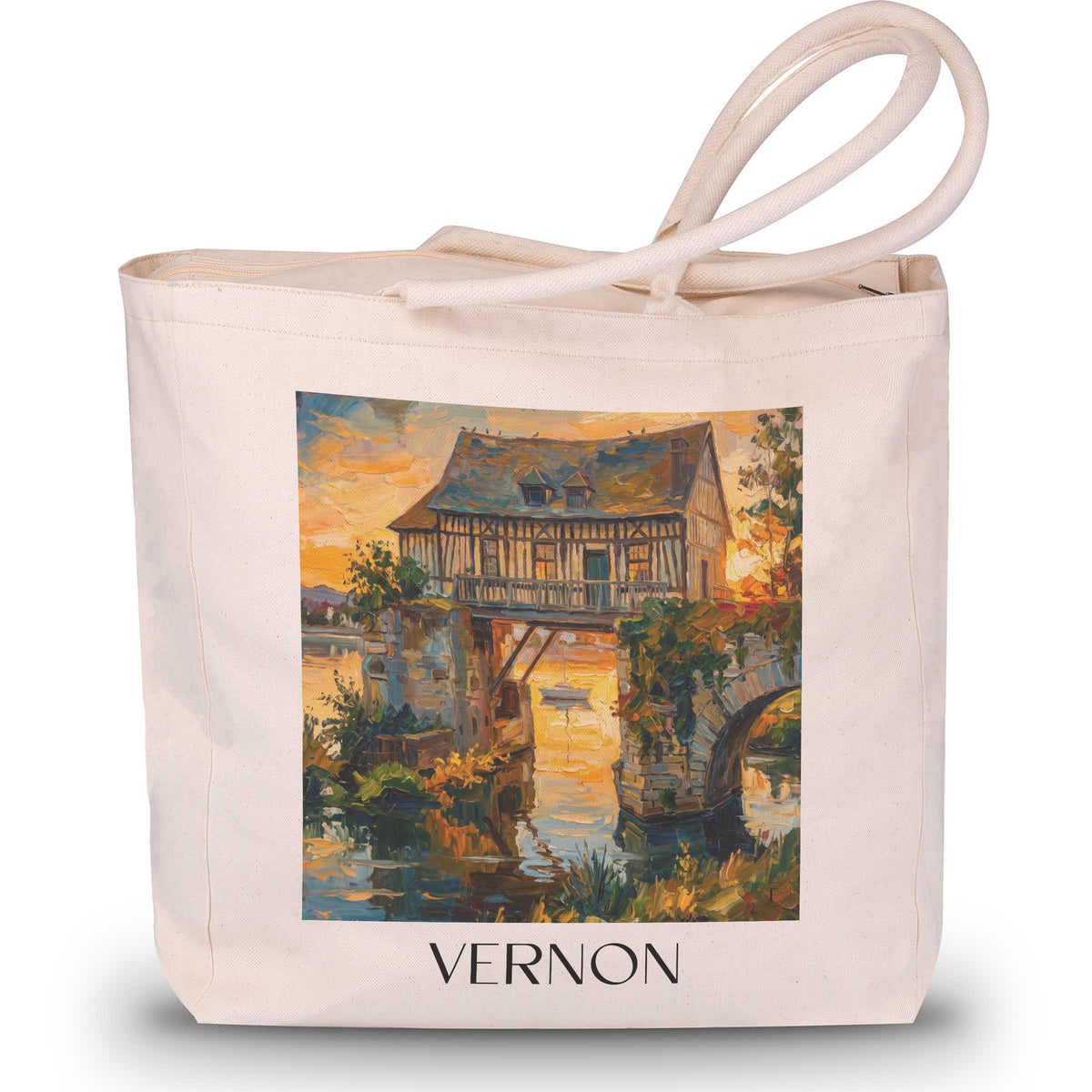 vernon-vallée-de-la-seine-frankreich-einkaufstasche-oil-painting-oelgemaelde