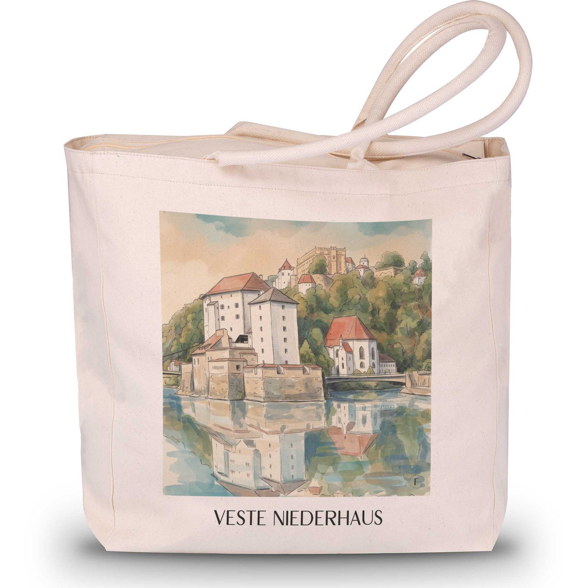 veste-niederhaus-passau-deutschland-einkaufstasche-aquarell