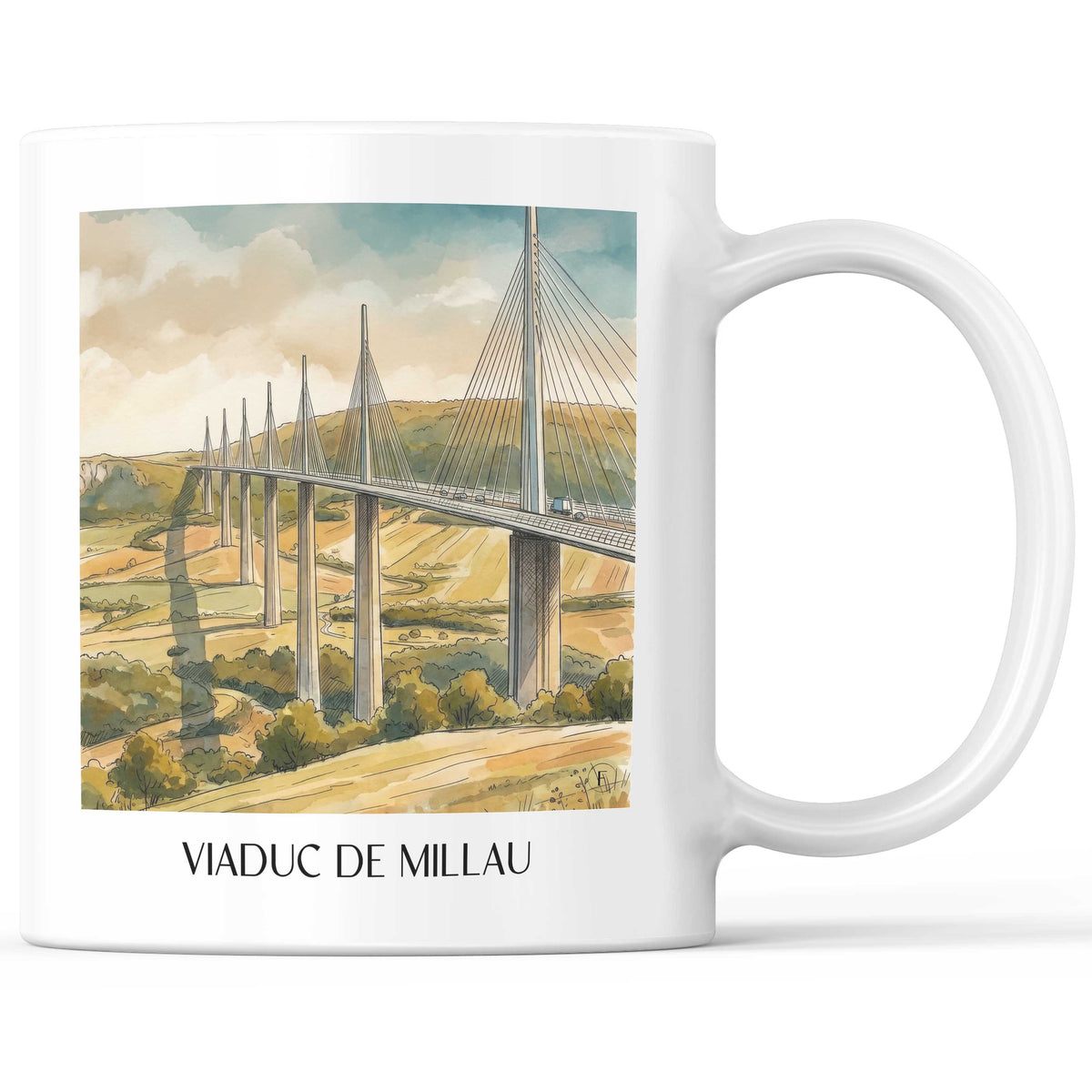 viaduc-de-millau-okzitanien-frankreich-kaffeebecher-aquarell