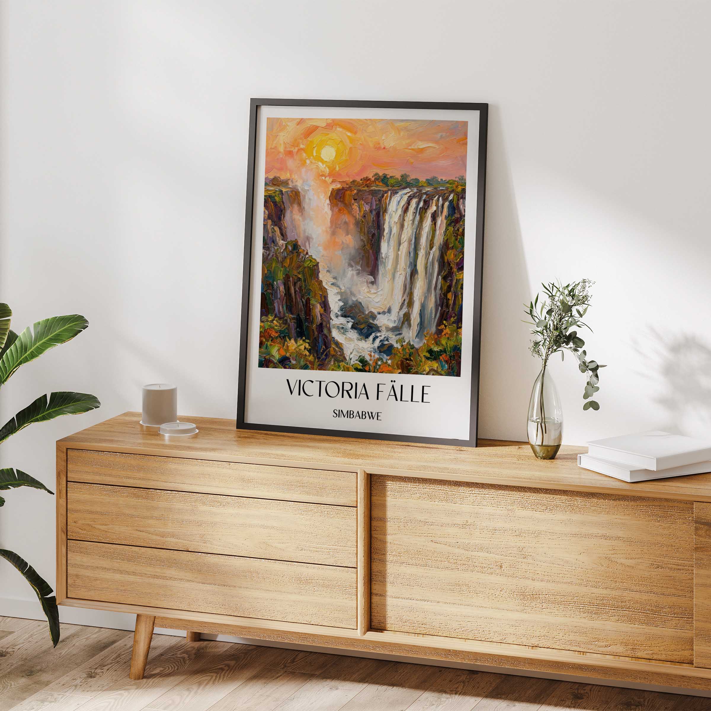 victoria-fälle-simbabwe-poster-oil-painting-oelgemaelde