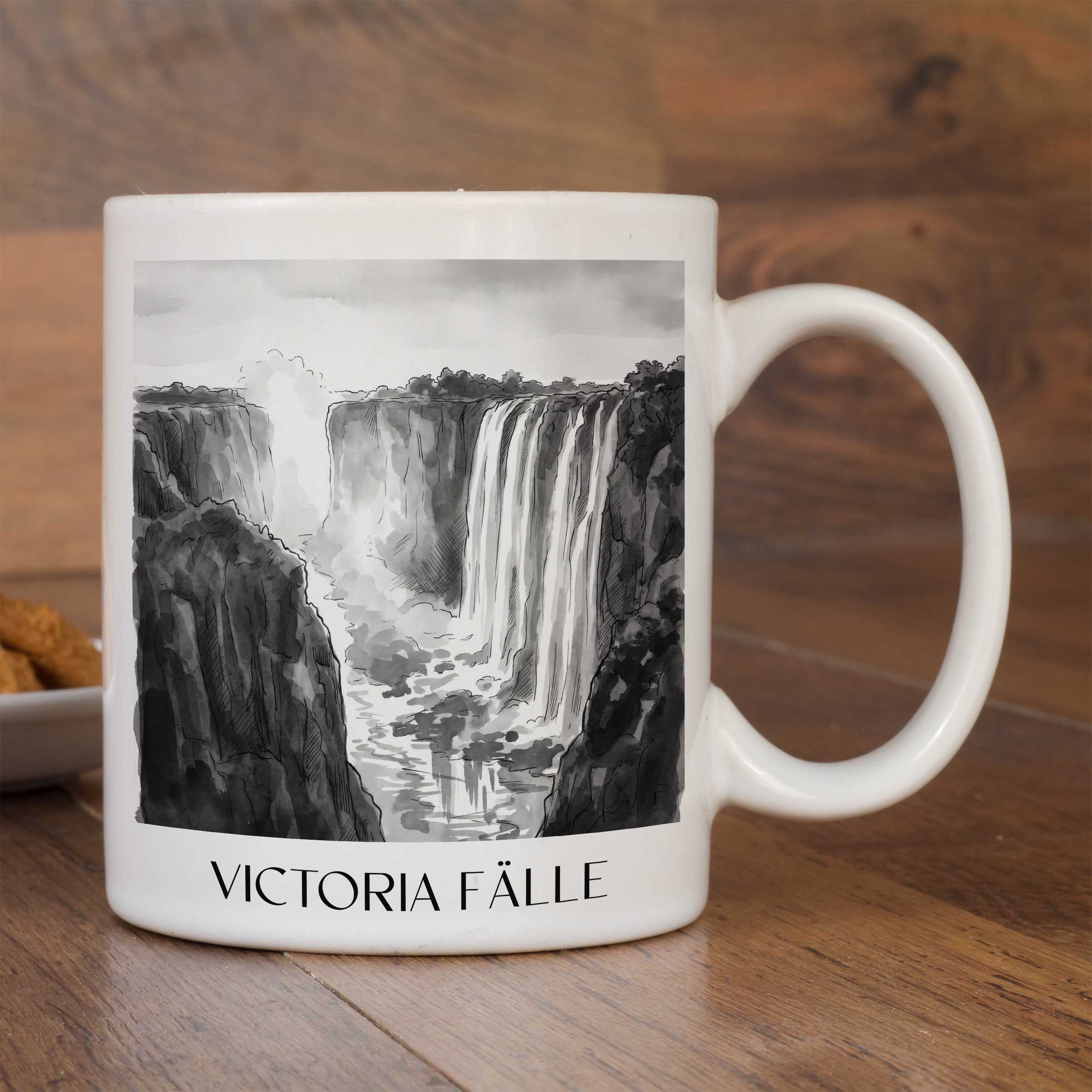 victoria-fälle-simbabwe-kaffeebecher-aquarell-schwarz-weiss