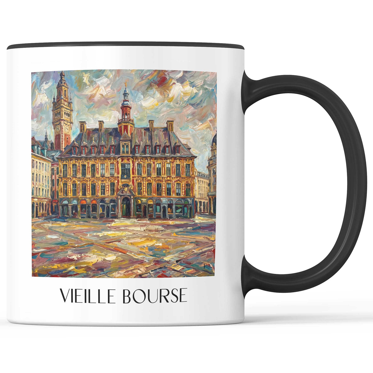 vieille-bourse-lille-frankreich-kaffeebecher-oil-painting-oelgemaelde