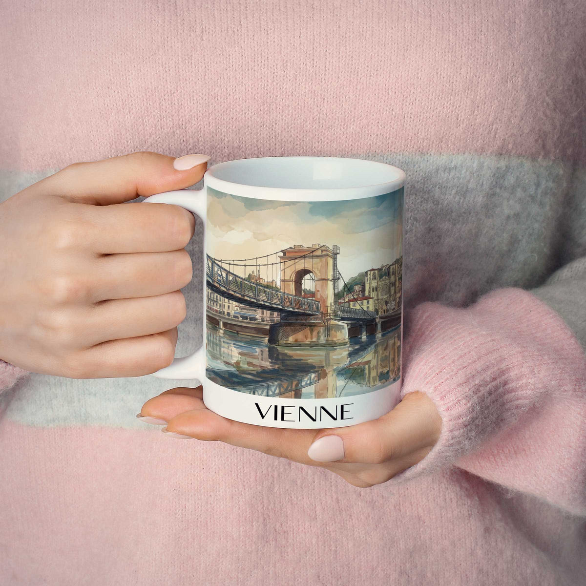 vienne-isère-frankreich-kaffeebecher-aquarell