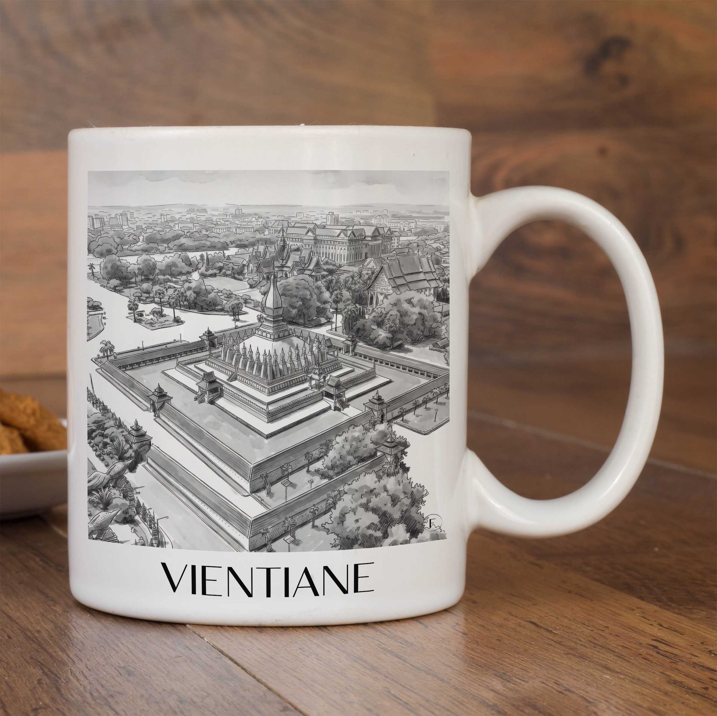 vientiane-laos-kaffeebecher-aquarell-schwarz-weiss