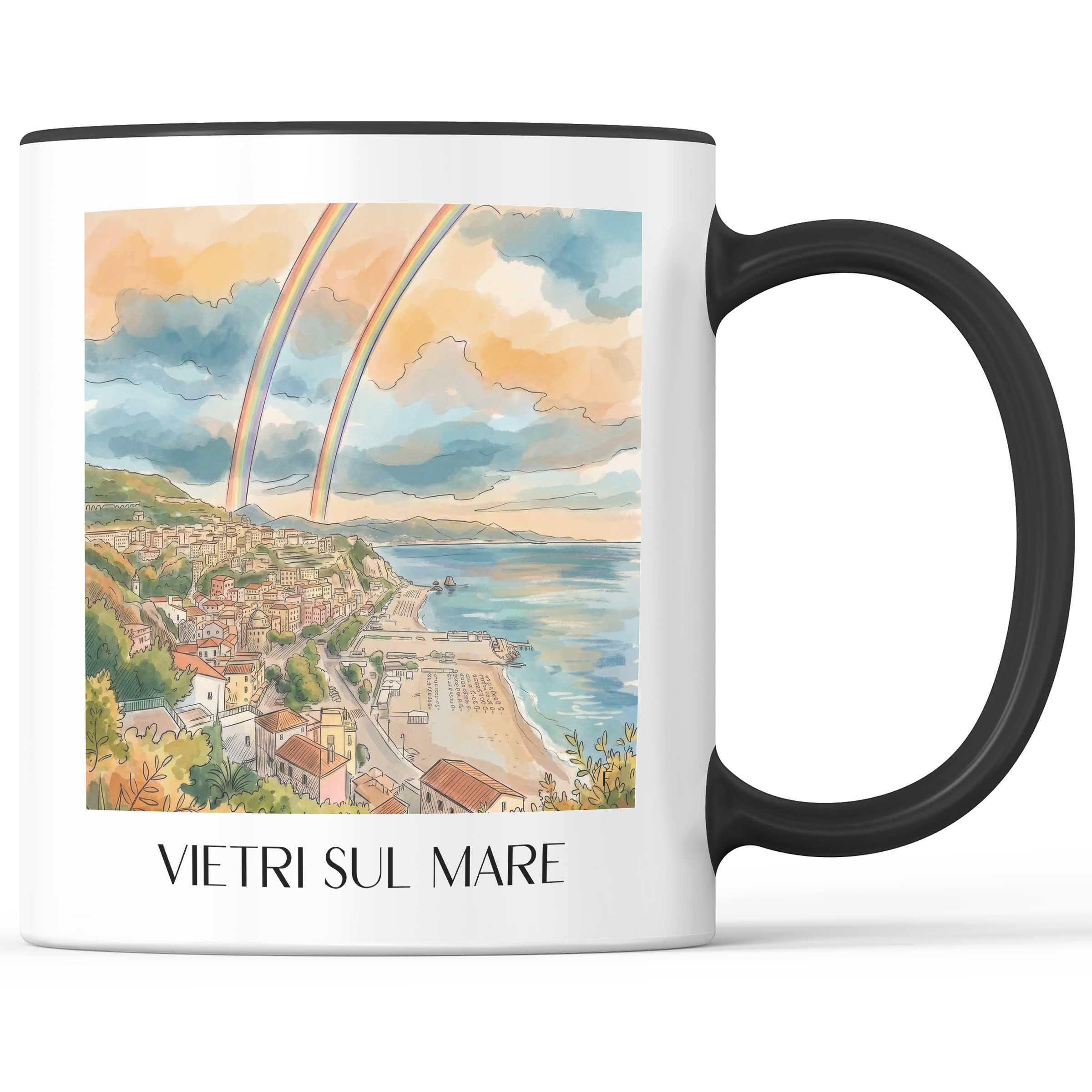 vietri-sul-mare-kampanien-italien-kaffeebecher-aquarell