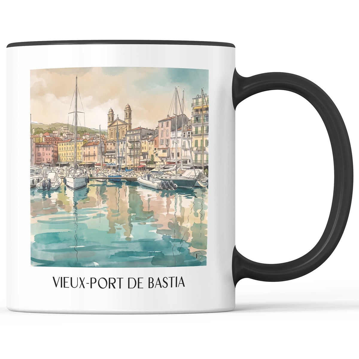 vieux-port-bastia-frankreich-kaffeebecher-aquarell