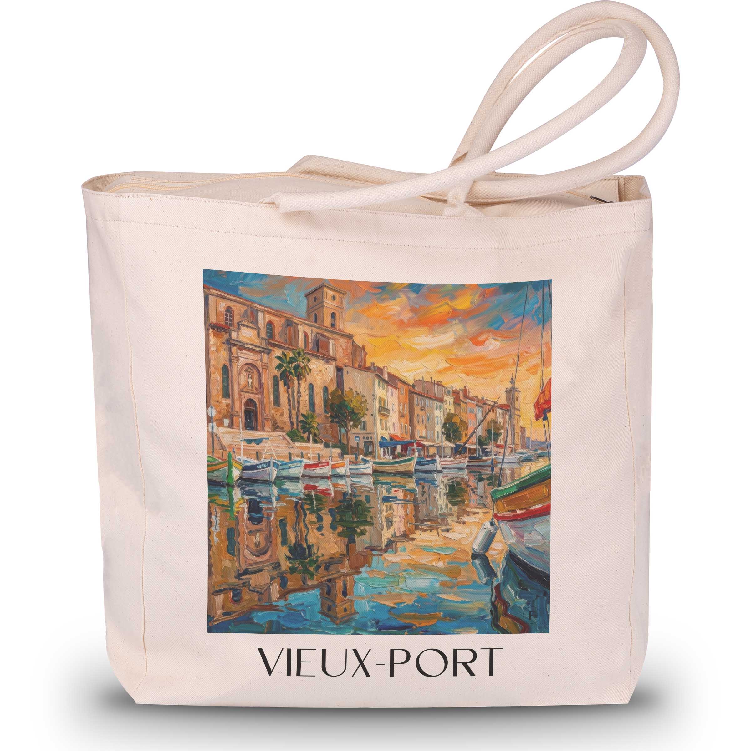 vieux-port--la-ciotat-frankreich-einkaufstasche-oil-painting-oelgemaelde