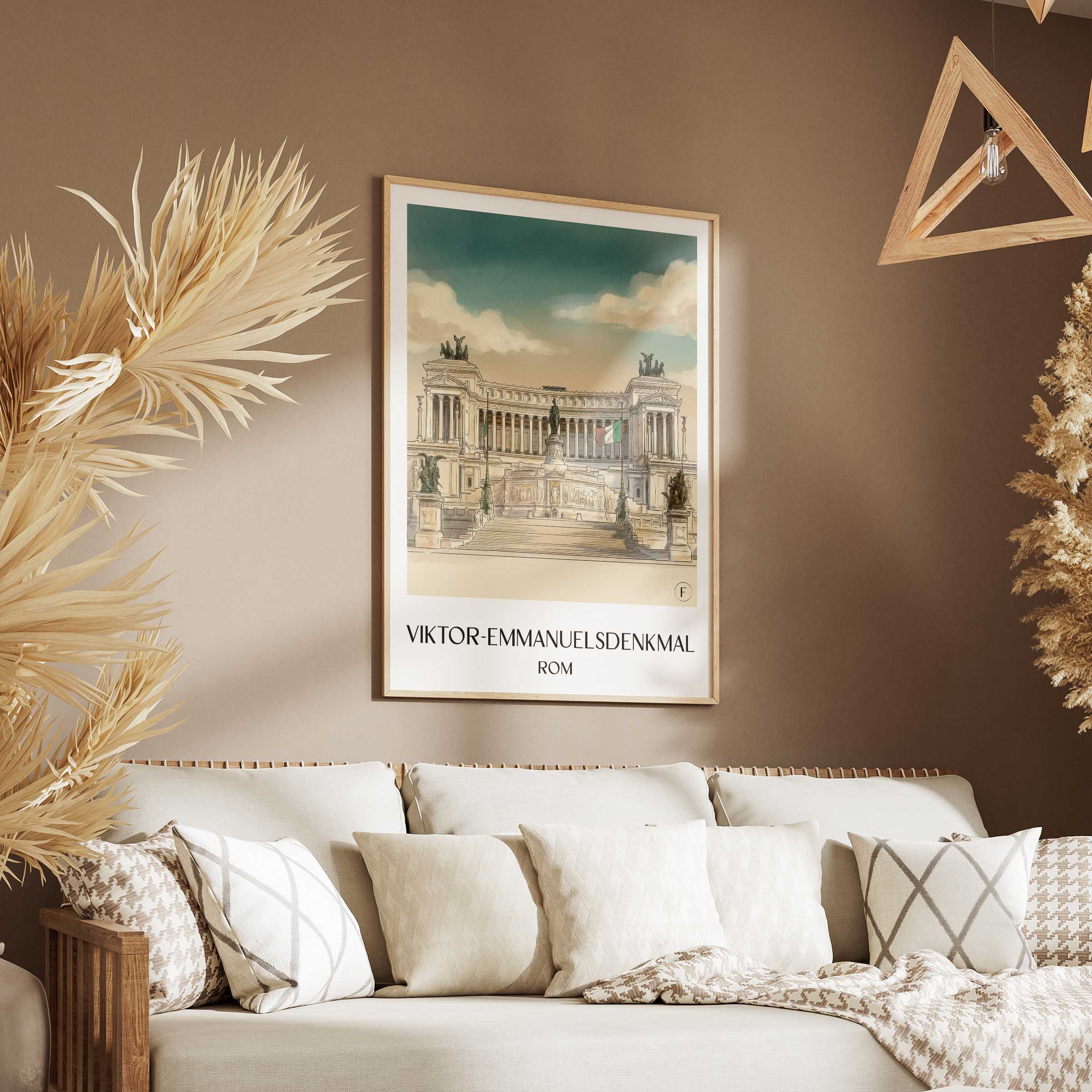 viktor-emanuelsdenkmal-rom-italien-poster-aquarell