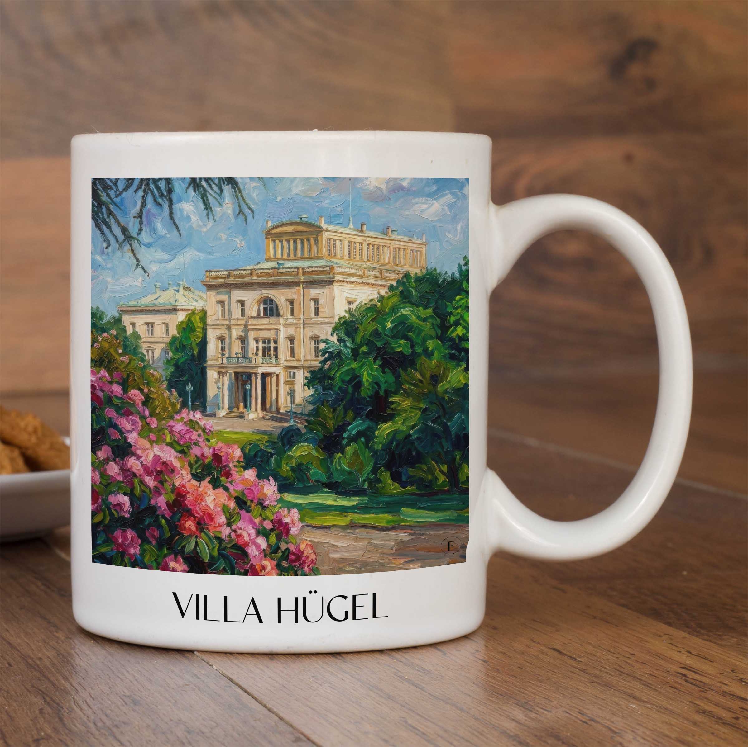 villa-hügel-essen-deutschland-kaffeebecher-oil-painting-oelgemaelde
