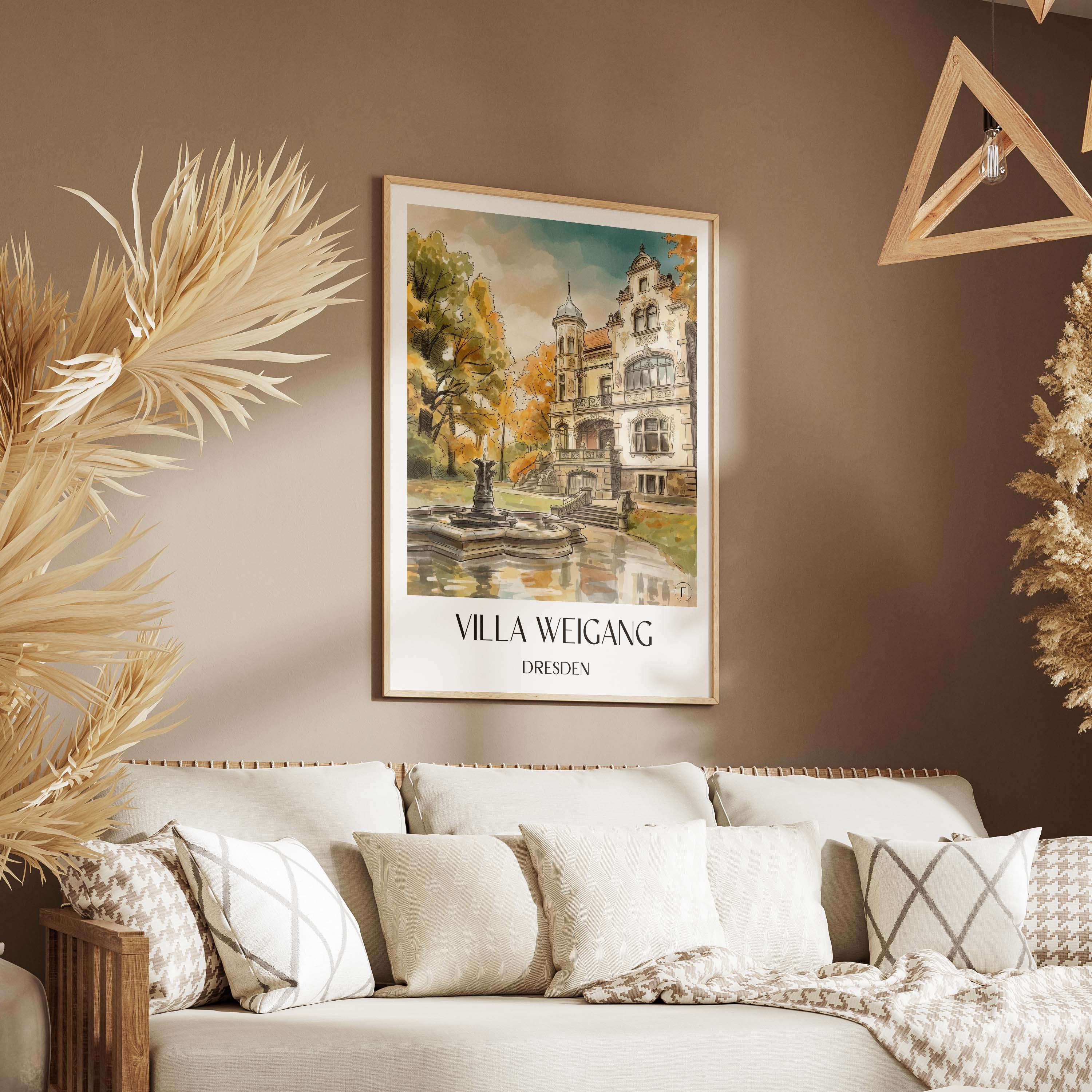 villa-weigang-dresden-deutschland-poster-aquarell