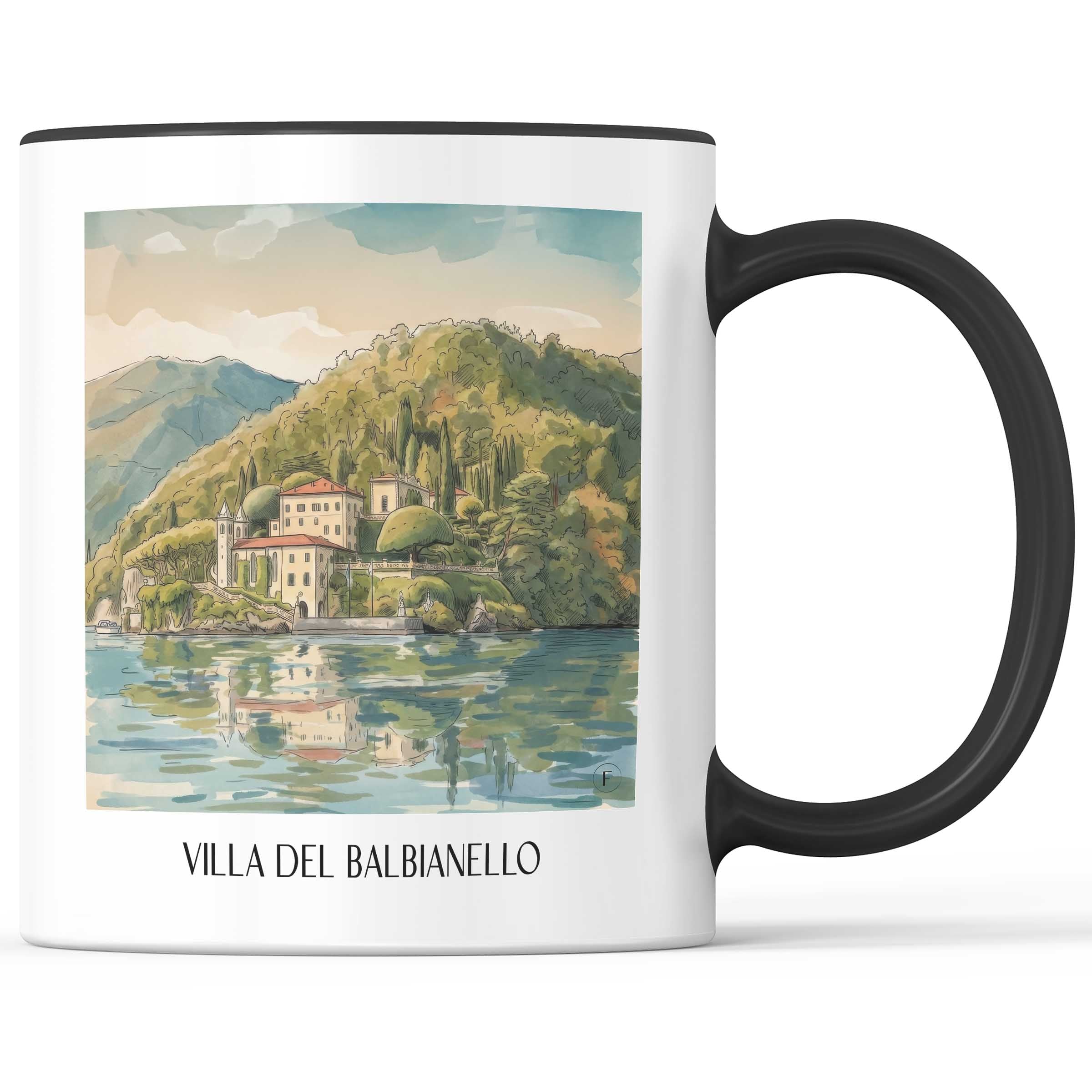 villa-del-balbianello-comer-see-italien-kaffeebecher-aquarell
