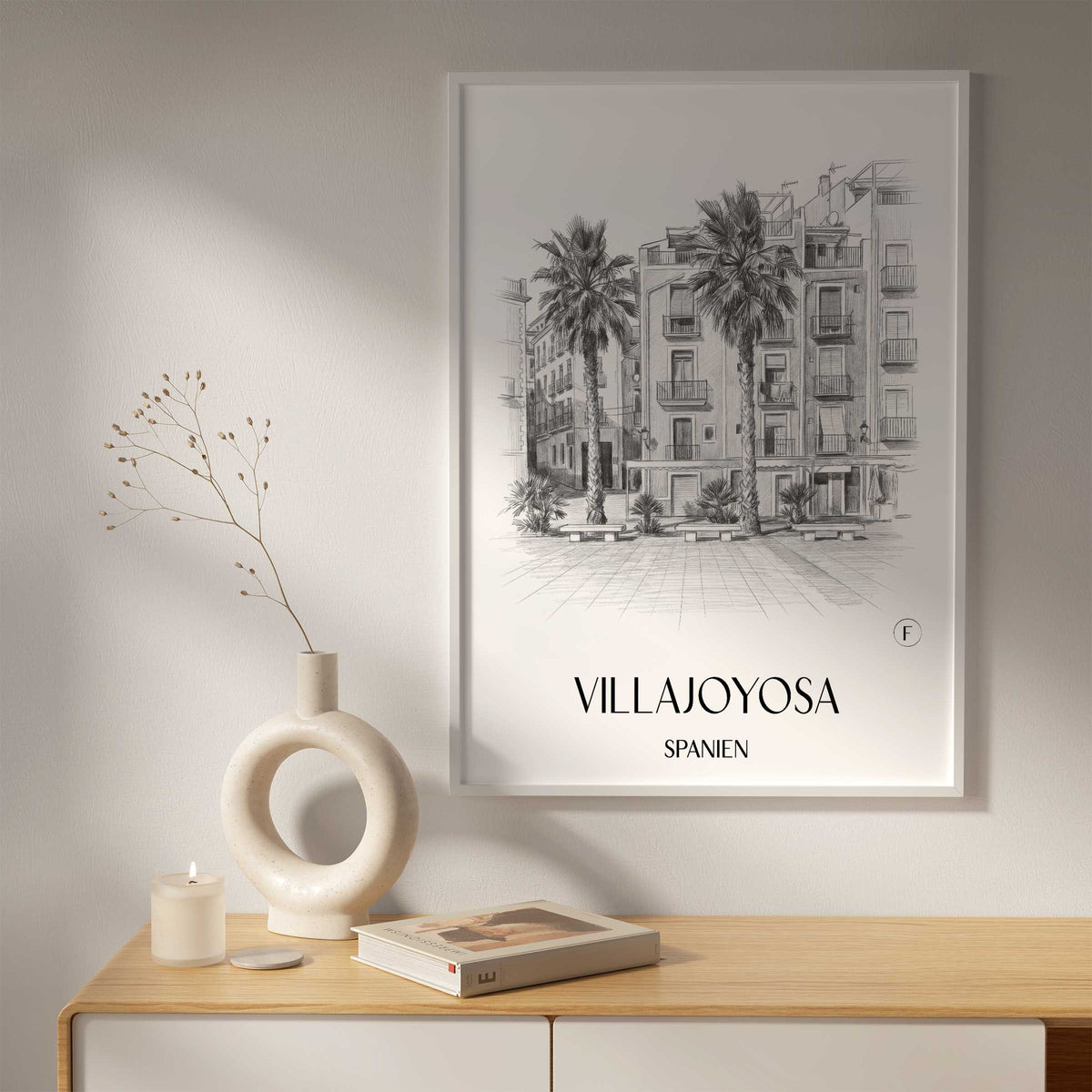 villajoyosa-spanien-spanien-poster-bleistift-zeichnung-drawing