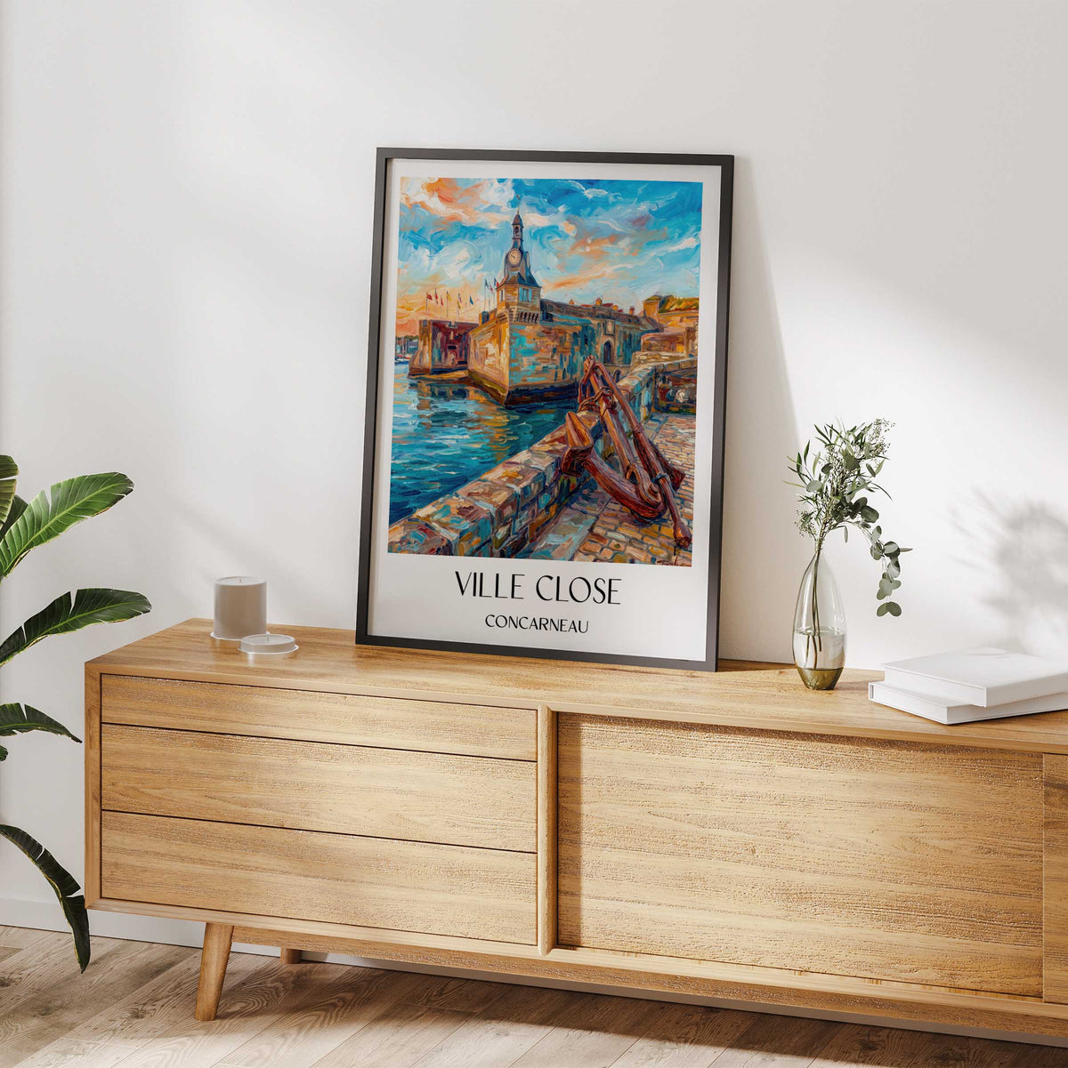 ville-close-concarneau-frankreich-poster-oil-painting-oelgemaelde