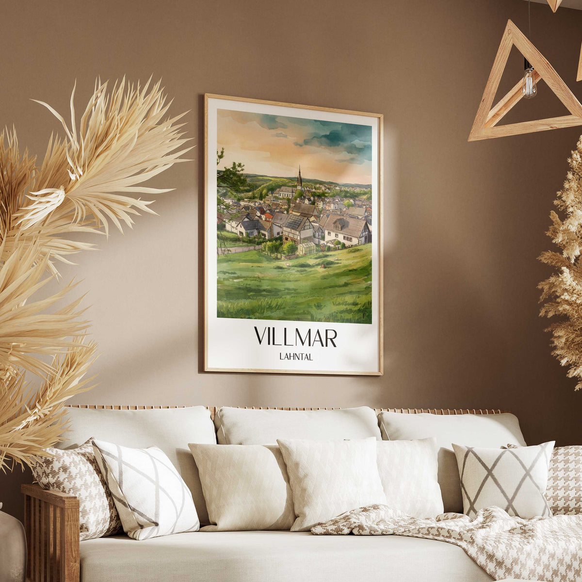 villmar-lahntal-deutschland-poster-aquarell