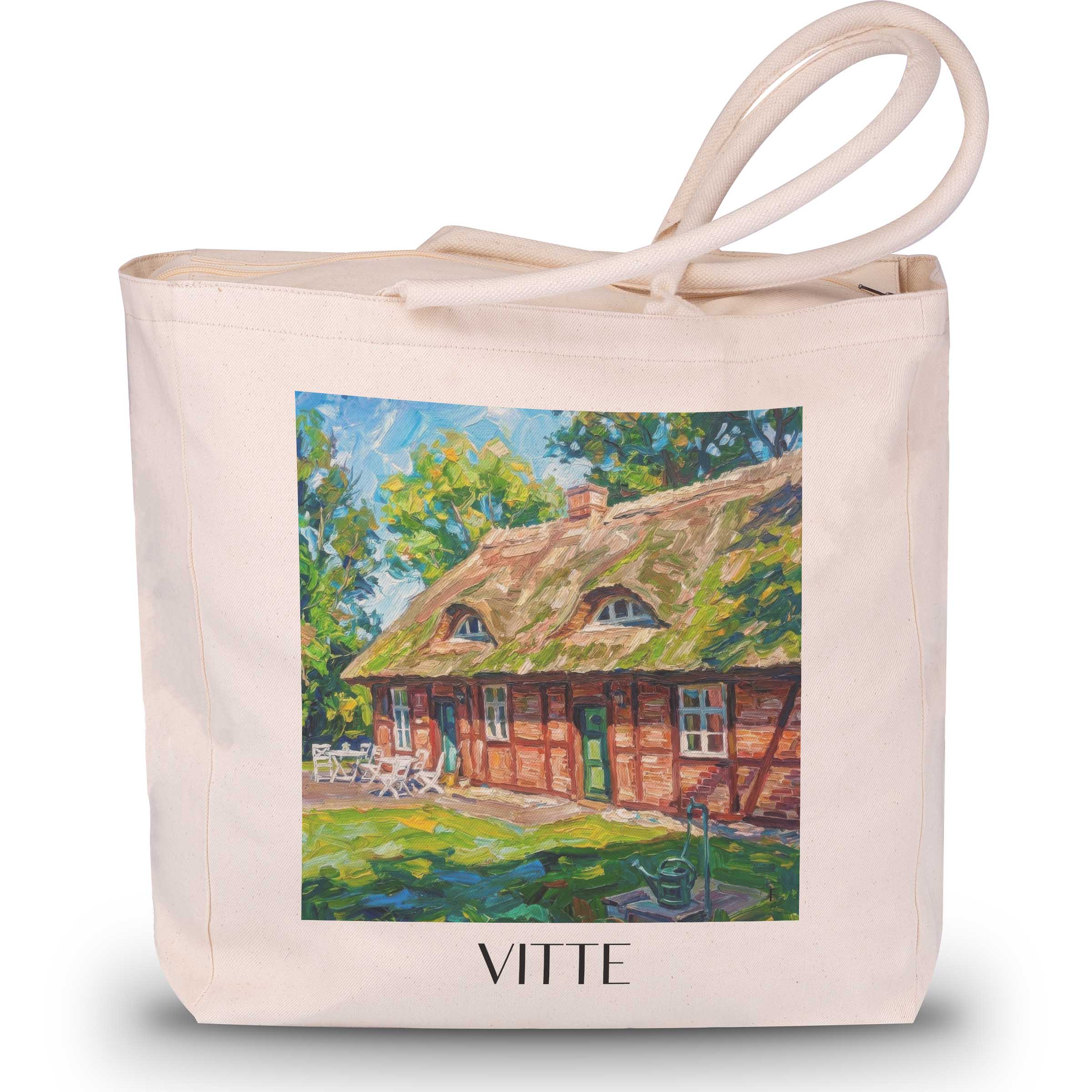 vitte-hiddensee-deutschland-einkaufstasche-oil-painting-oelgemaelde