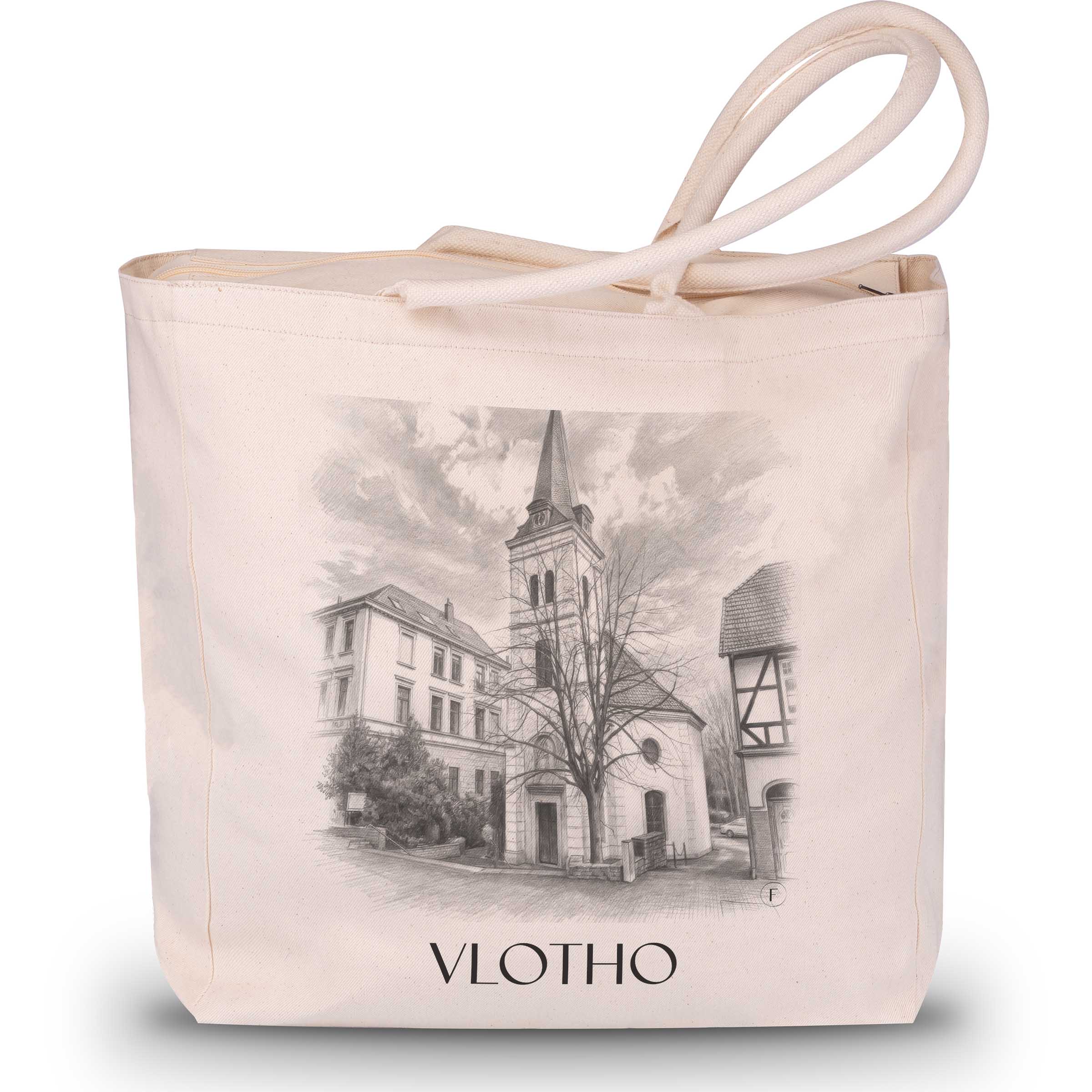 vlotho-herford-deutschland-einkaufstasche-bleistift-zeichnung-drawing