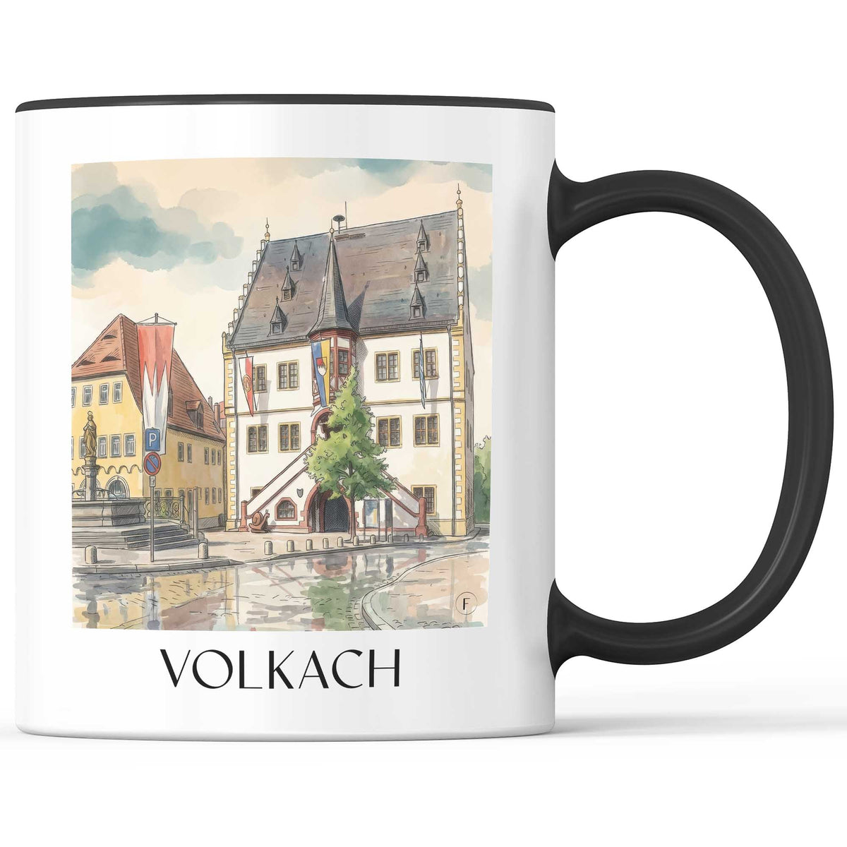 volkach-mainschleife-deutschland-kaffeebecher-aquarell