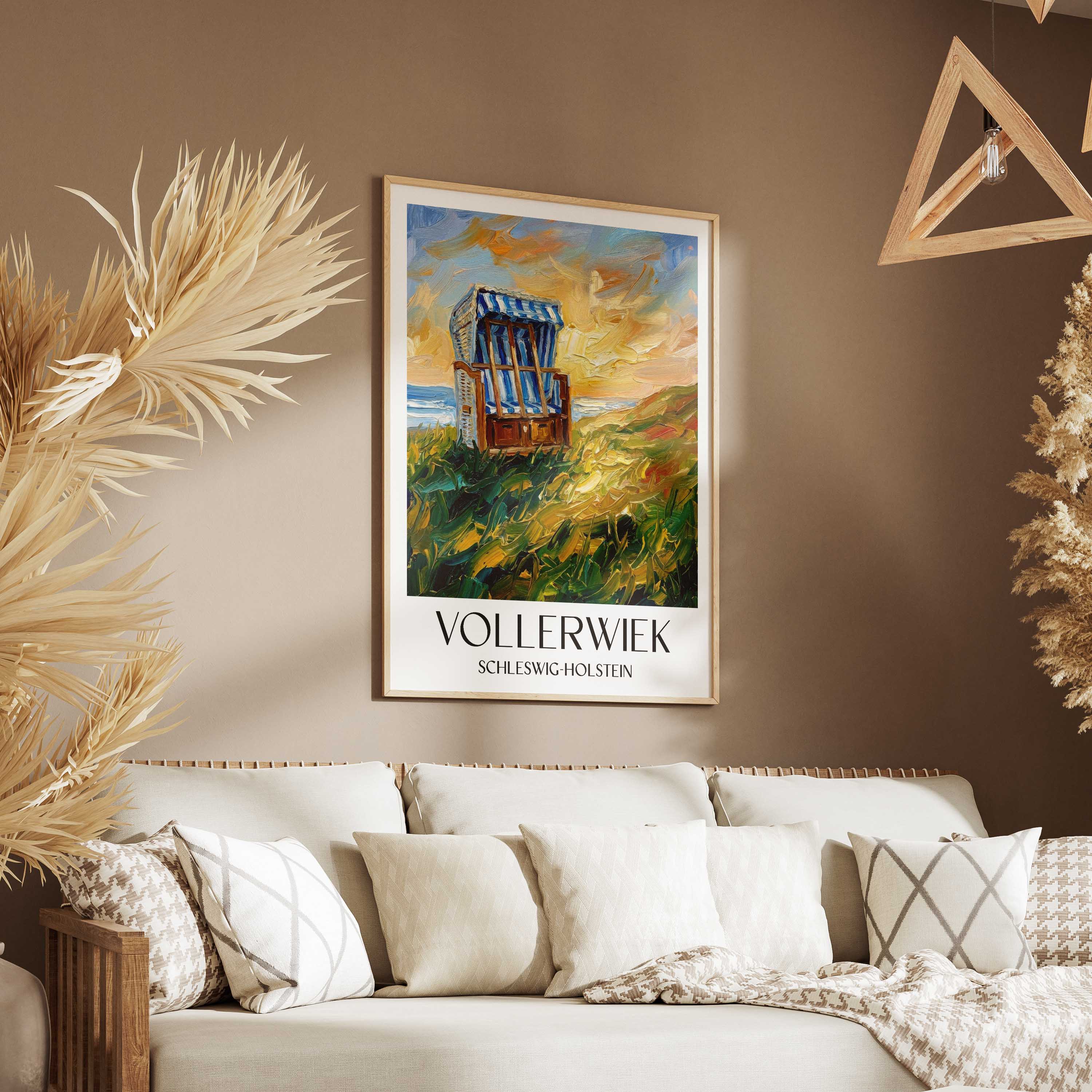 vollerwiek-schleswig-holstein-deutschland-poster-oil-painting-oelgemaelde