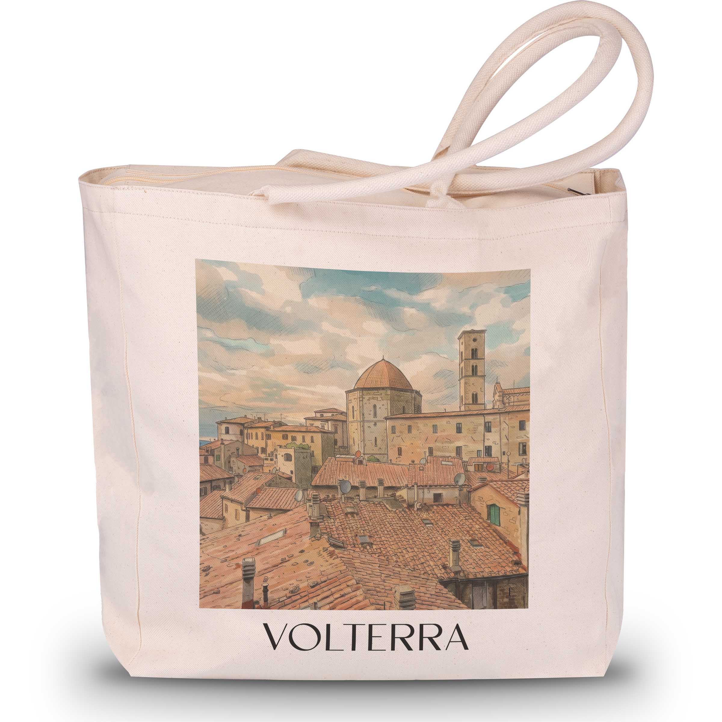 volterra--toskana-italien-einkaufstasche-aquarell
