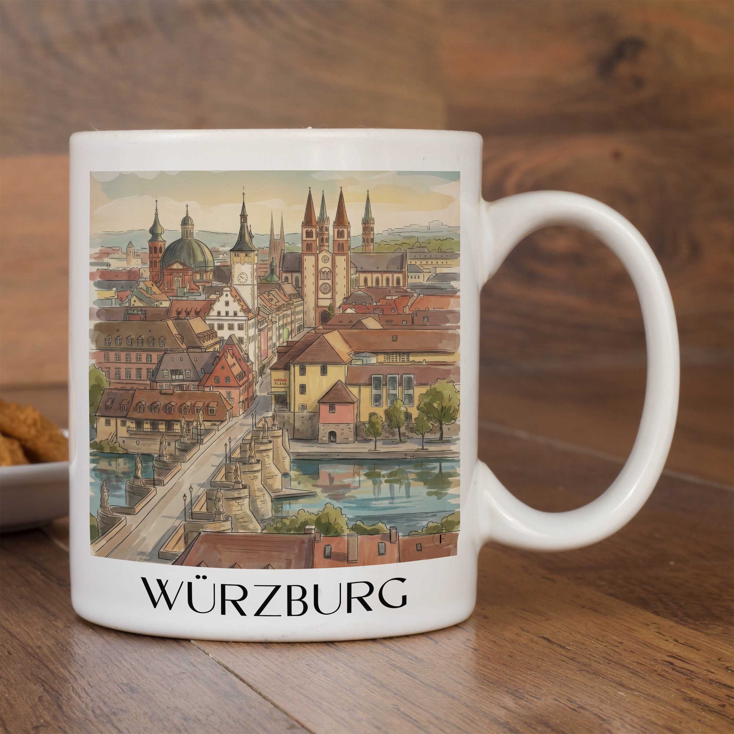 würzburg-franken-deutschland-kaffeebecher-aquarell