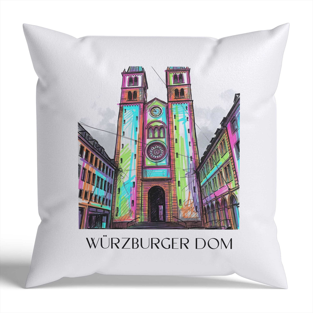 würzburger-dom-franken-deutschland-kissenbezug-graffiti