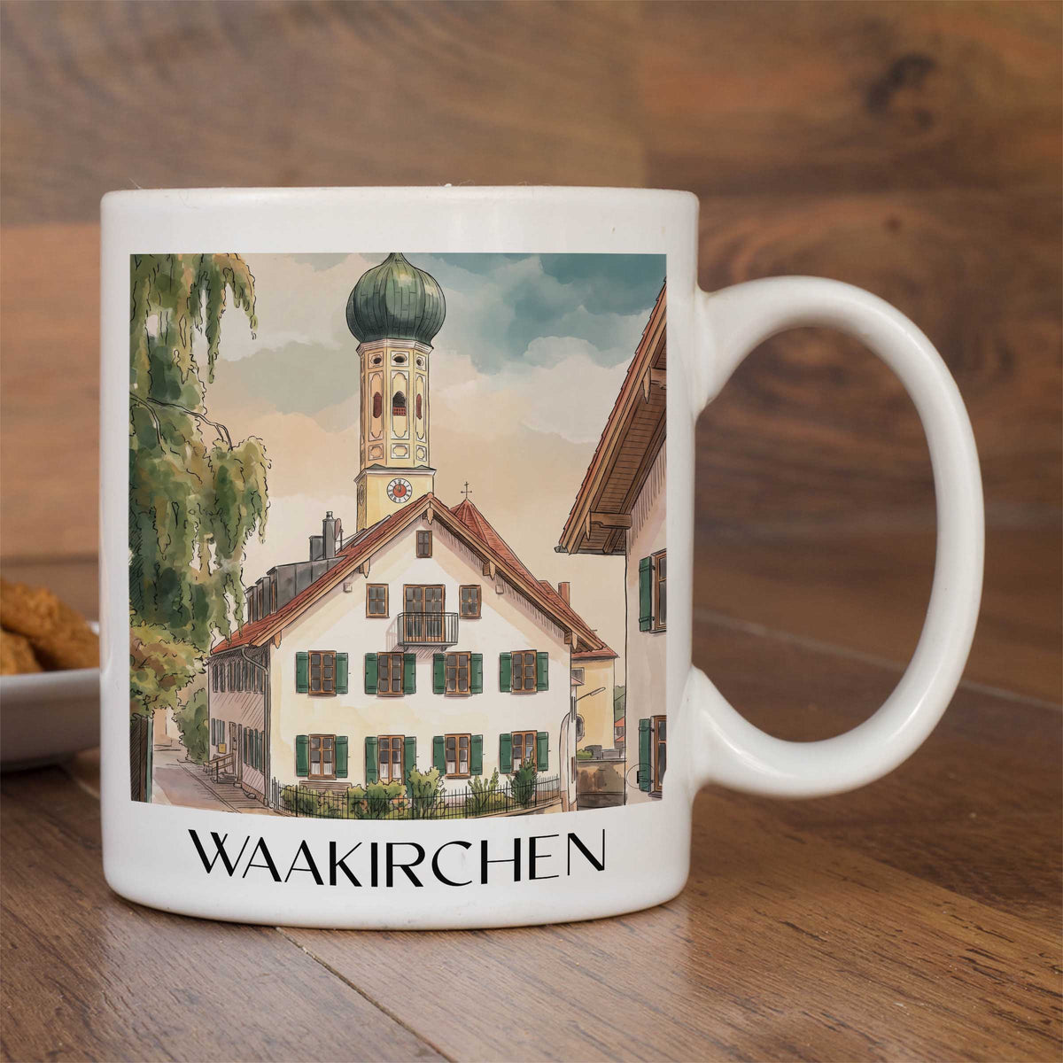 waakirchen-tölzer-land-deutschland-kaffeebecher-aquarell