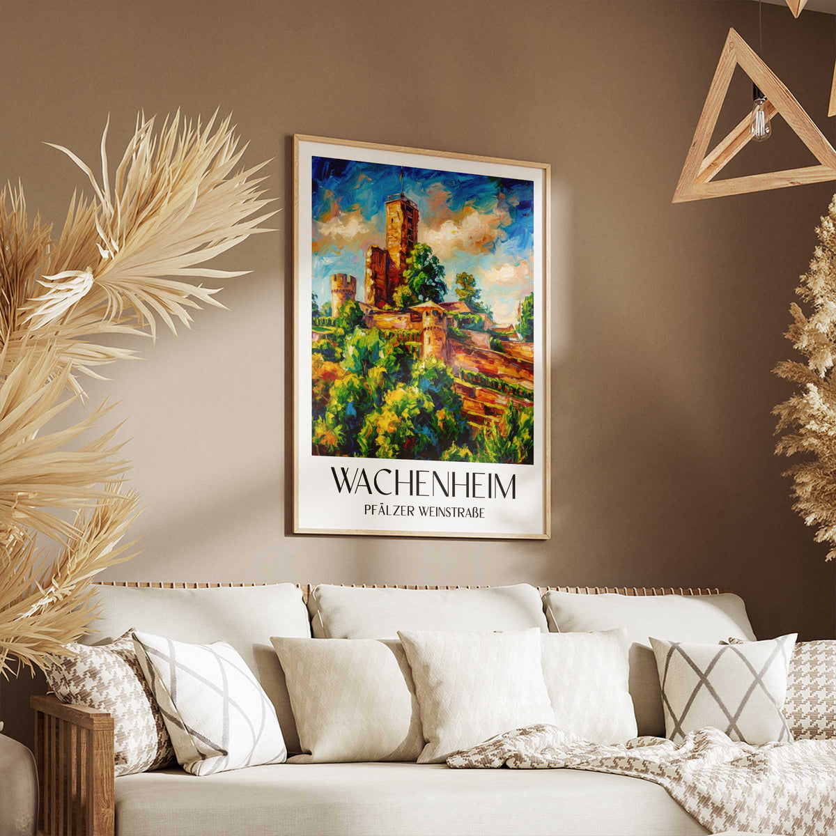 wachenheim-pfälzer-weinstraße-deutschland-poster-oil-painting-oelgemaelde