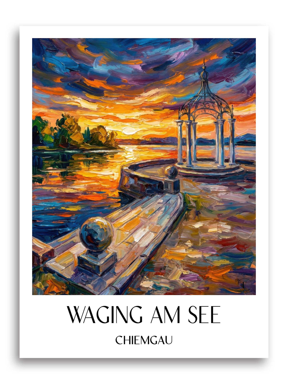 waging-am-see-chiemgau-deutschland-poster-oil-painting-oelgemaelde