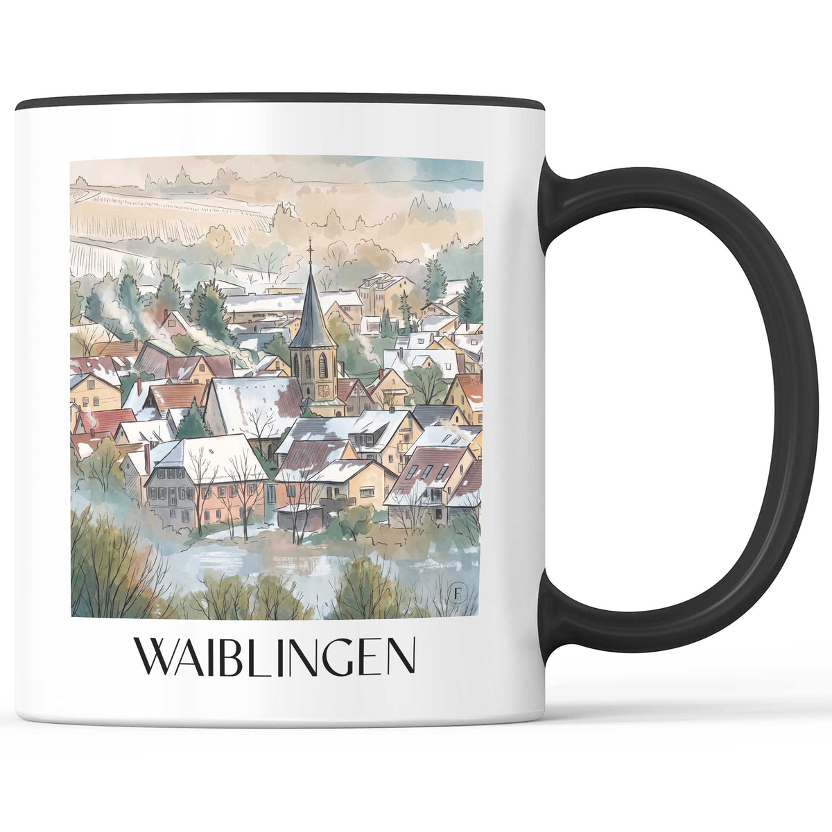 waiblingen-remstal-deutschland-kaffeebecher-aquarell