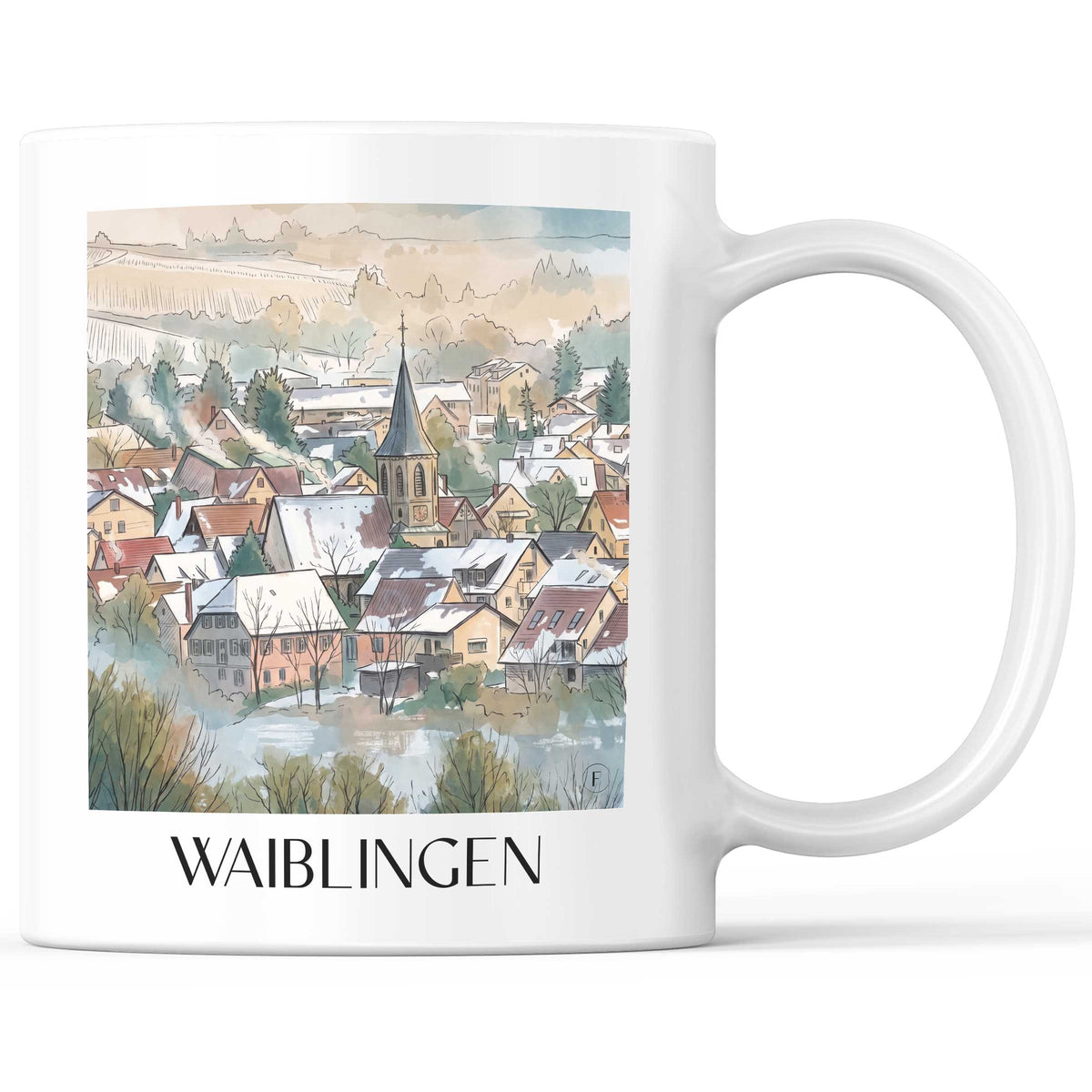 waiblingen-remstal-deutschland-kaffeebecher-aquarell