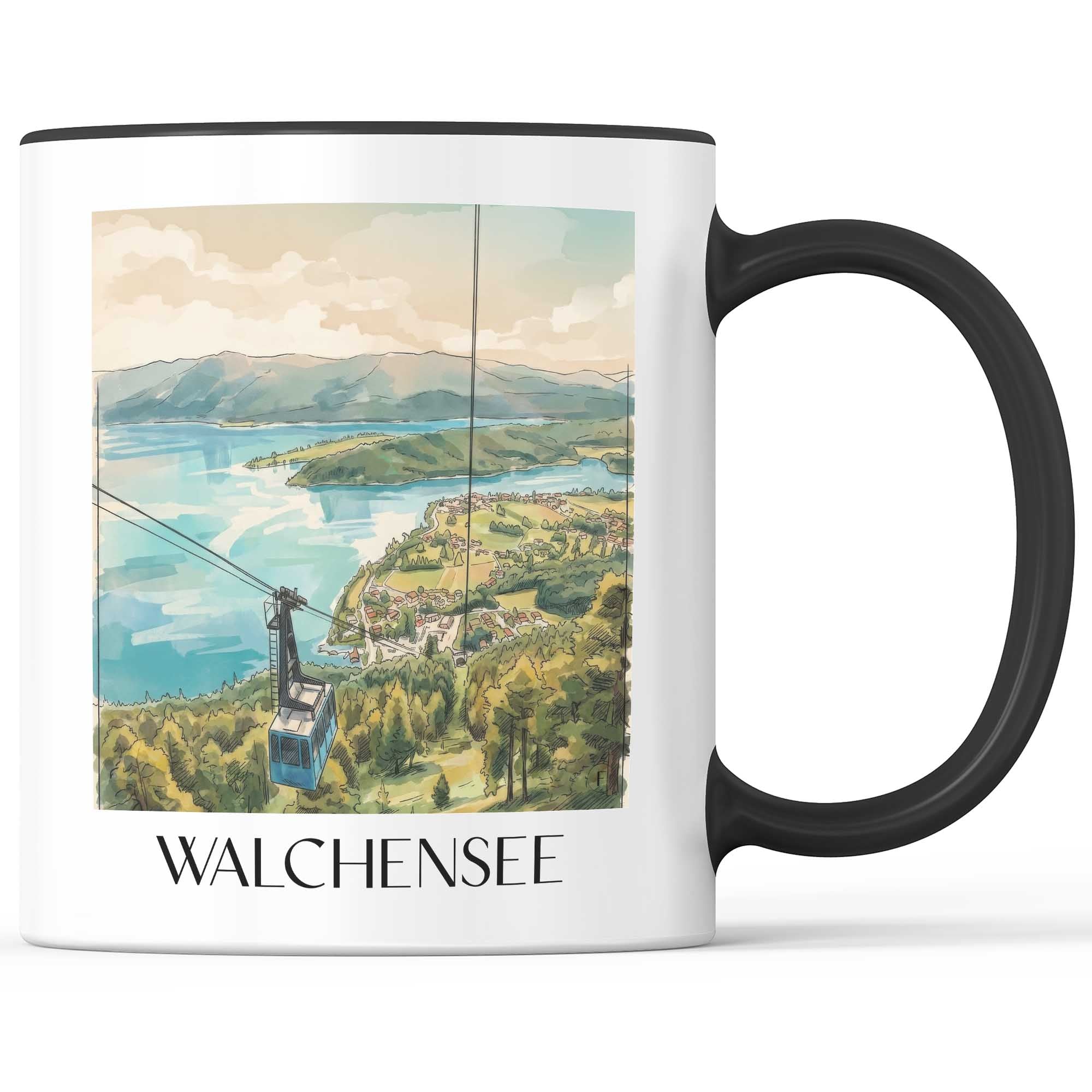 walchensee-tölzer-land-deutschland-kaffeebecher-aquarell