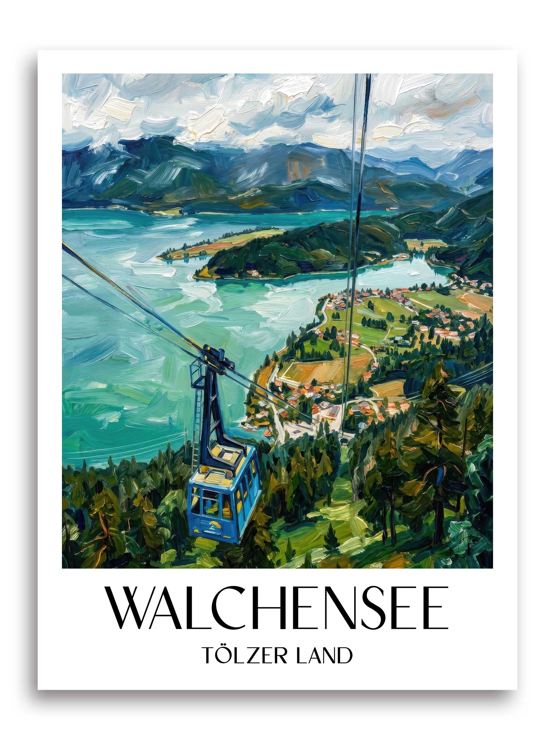 walchensee-tölzer-land-deutschland-poster-oil-painting-oelgemaelde