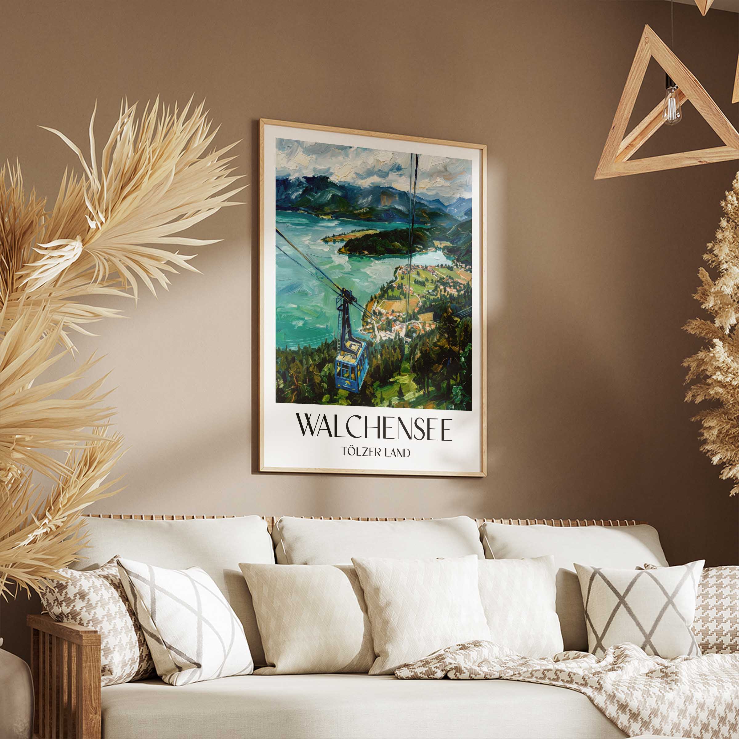 walchensee-tölzer-land-deutschland-poster-oil-painting-oelgemaelde