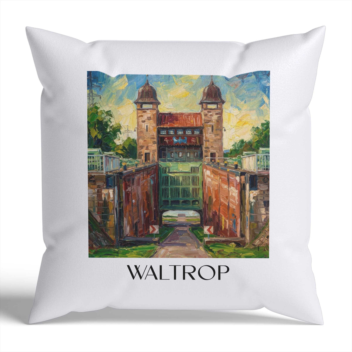 waltrop-ruhrgebiet-deutschland-kissenbezug-oil-painting-oelgemaelde