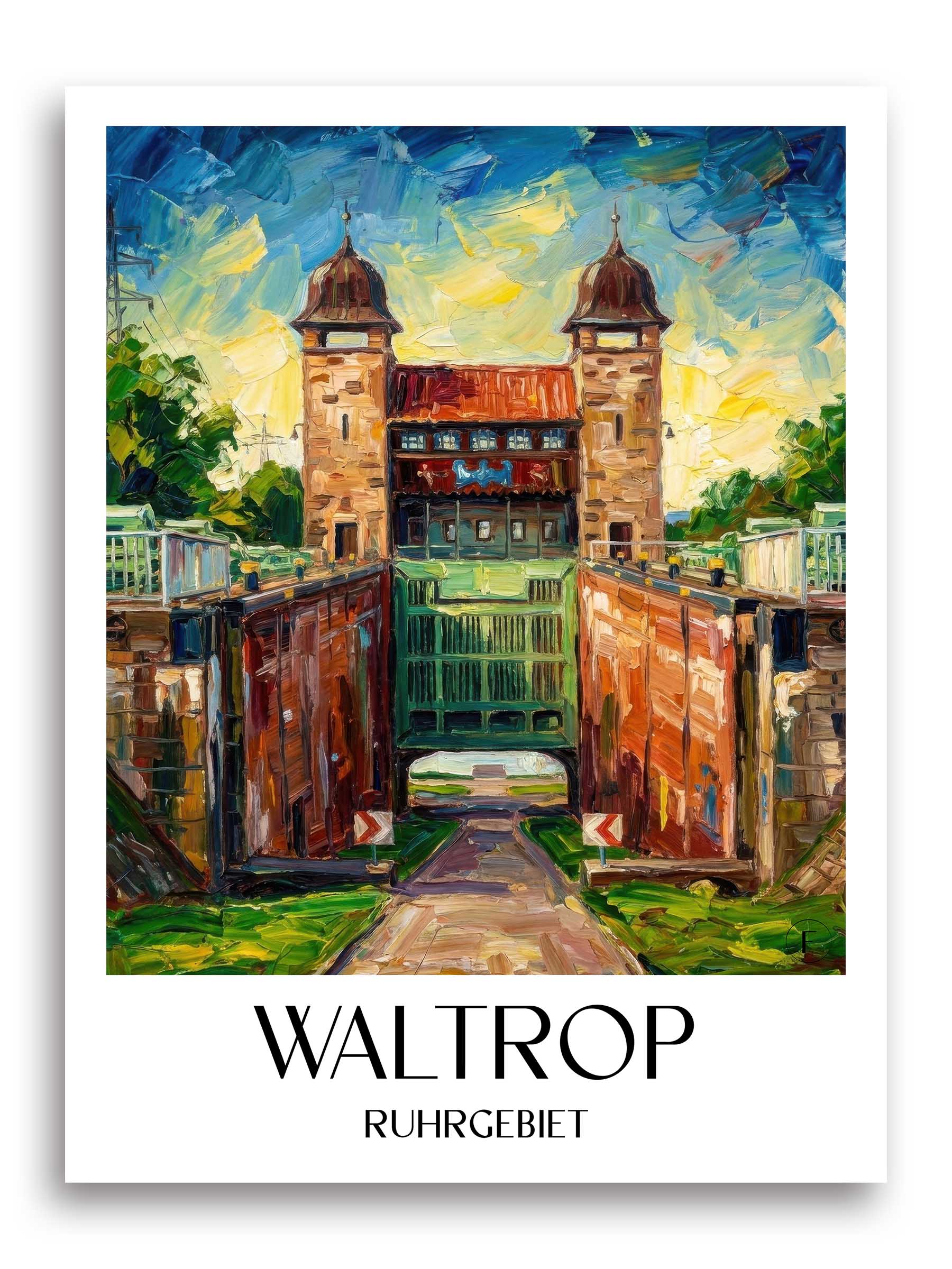 waltrop-ruhrgebiet-deutschland-poster-oil-painting-oelgemaelde